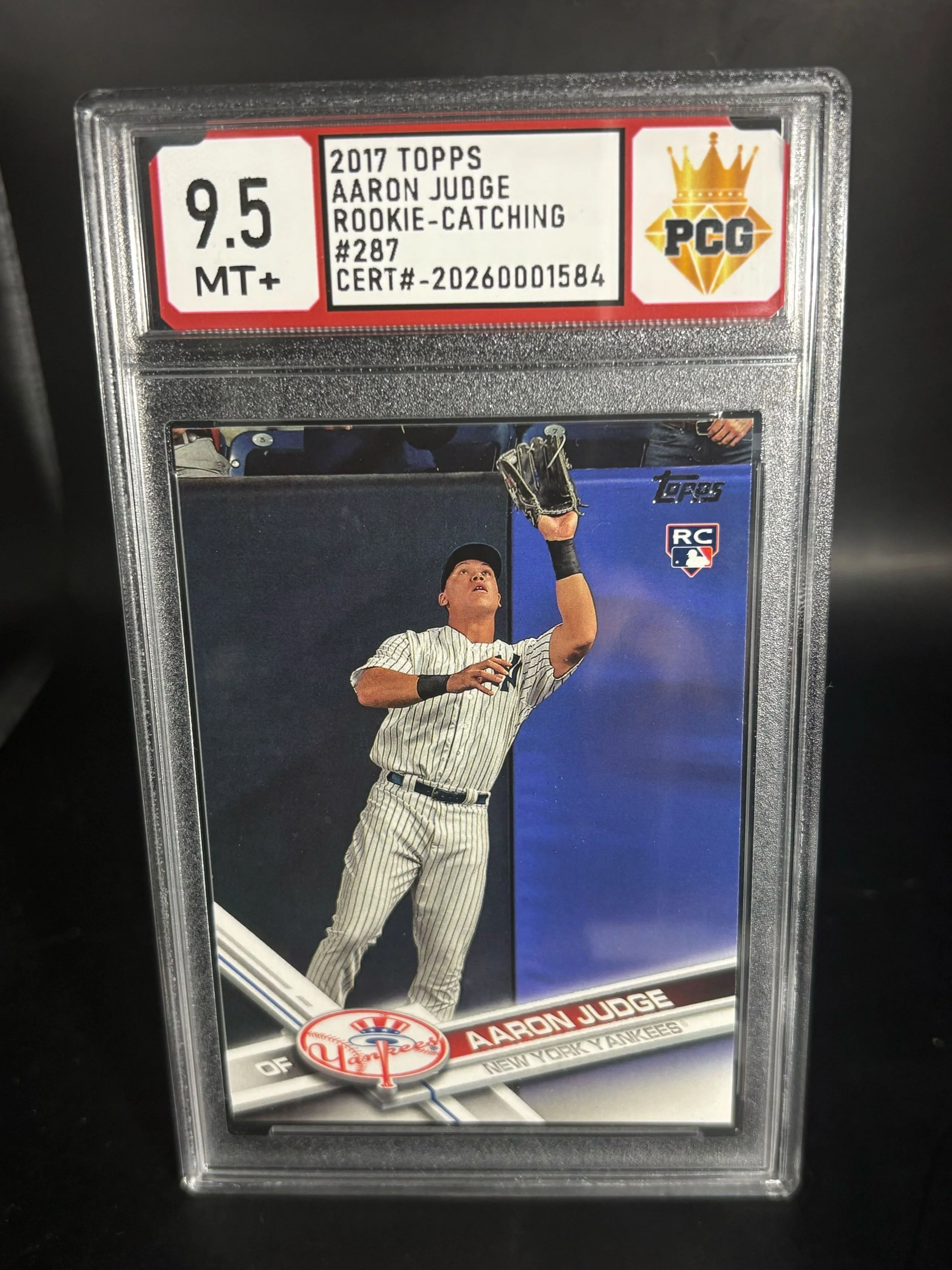 #20260001584 2017 AARON JUDGE RC 9.5 MT+