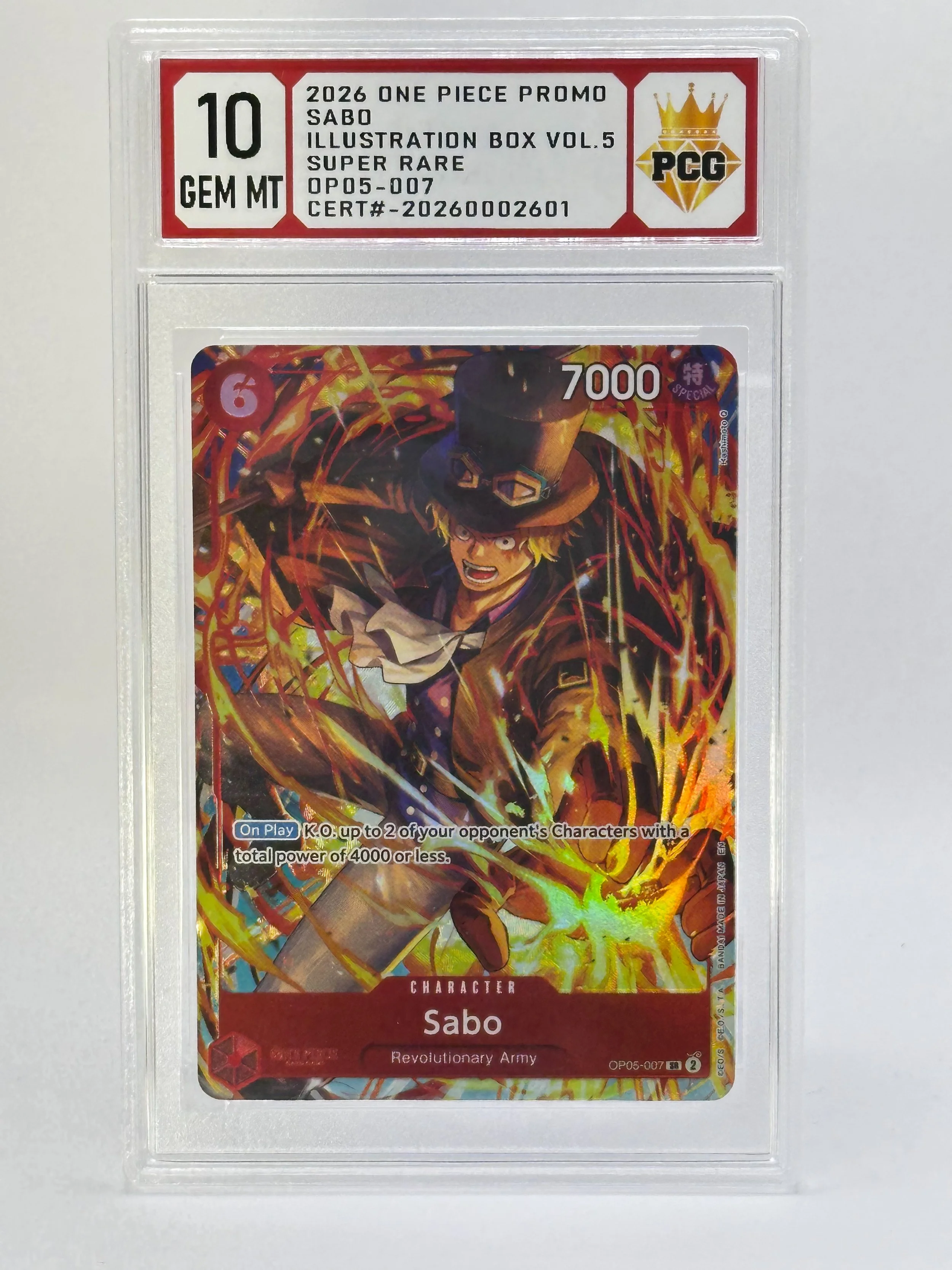#20260002601 2026 SABO 10 GEM MT