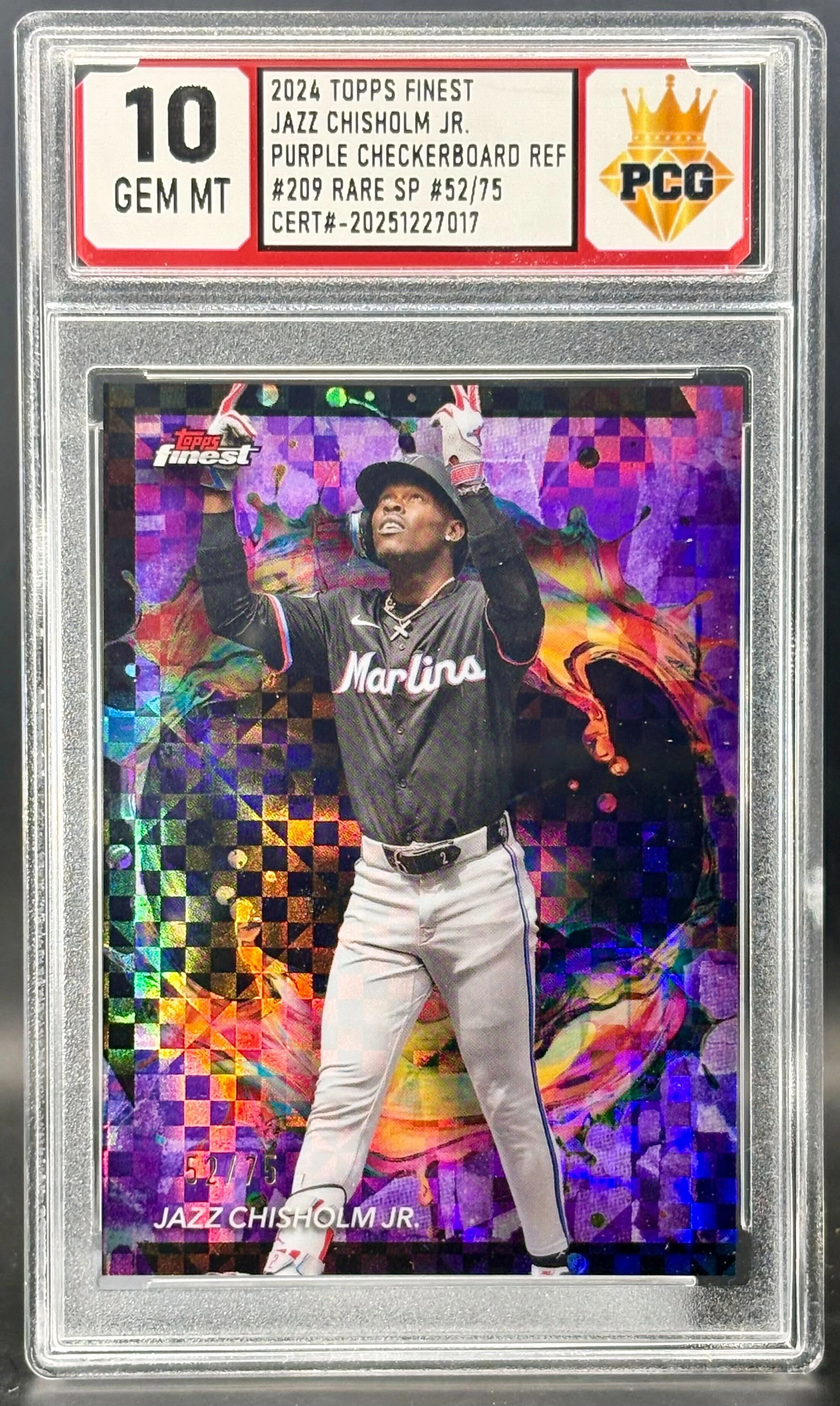 #20251227017 2024 JAZZ CHISHOLM 10 GEM MT