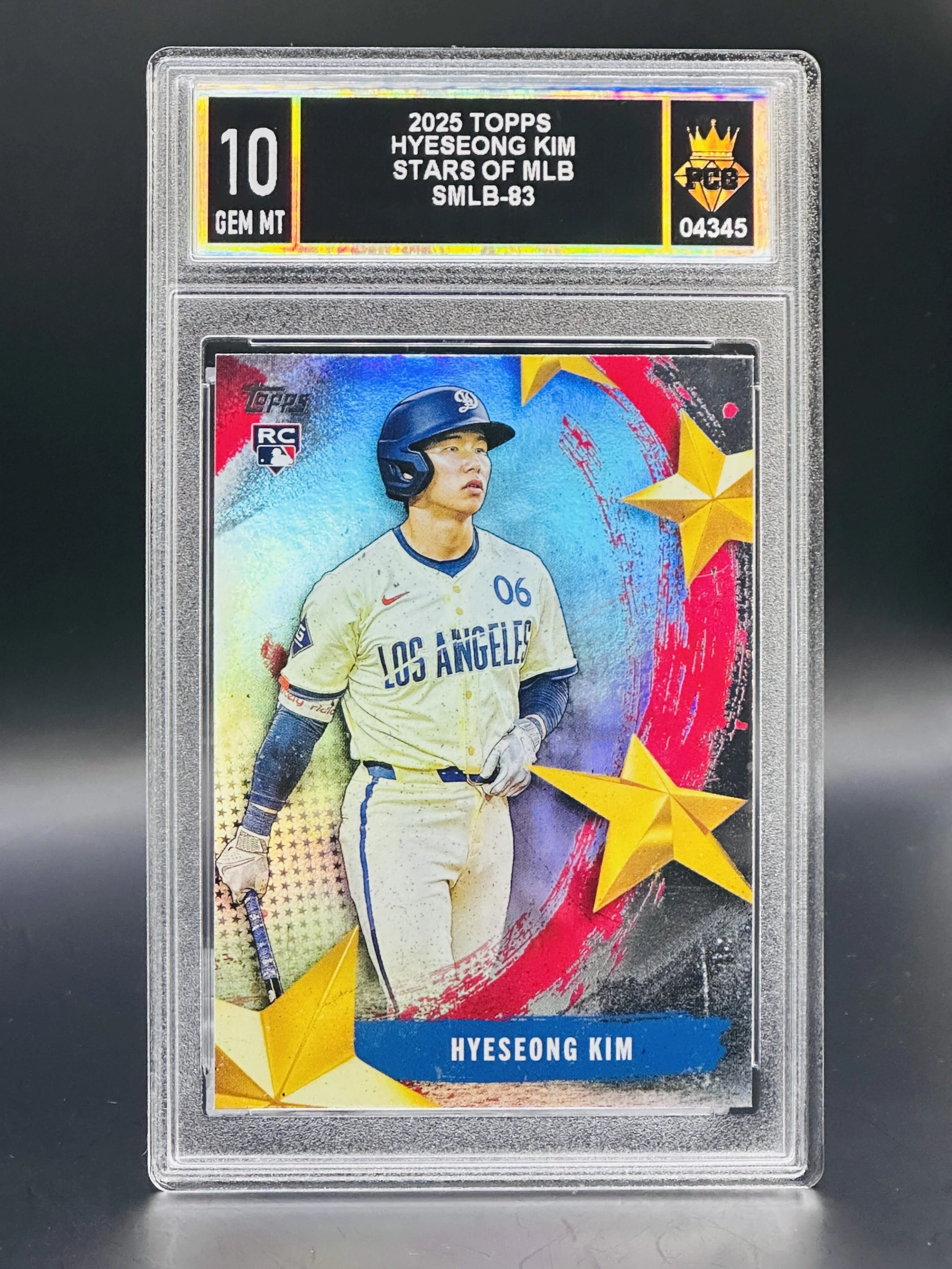 #04345 2025 HYESEONG KIM 10 GEM MT