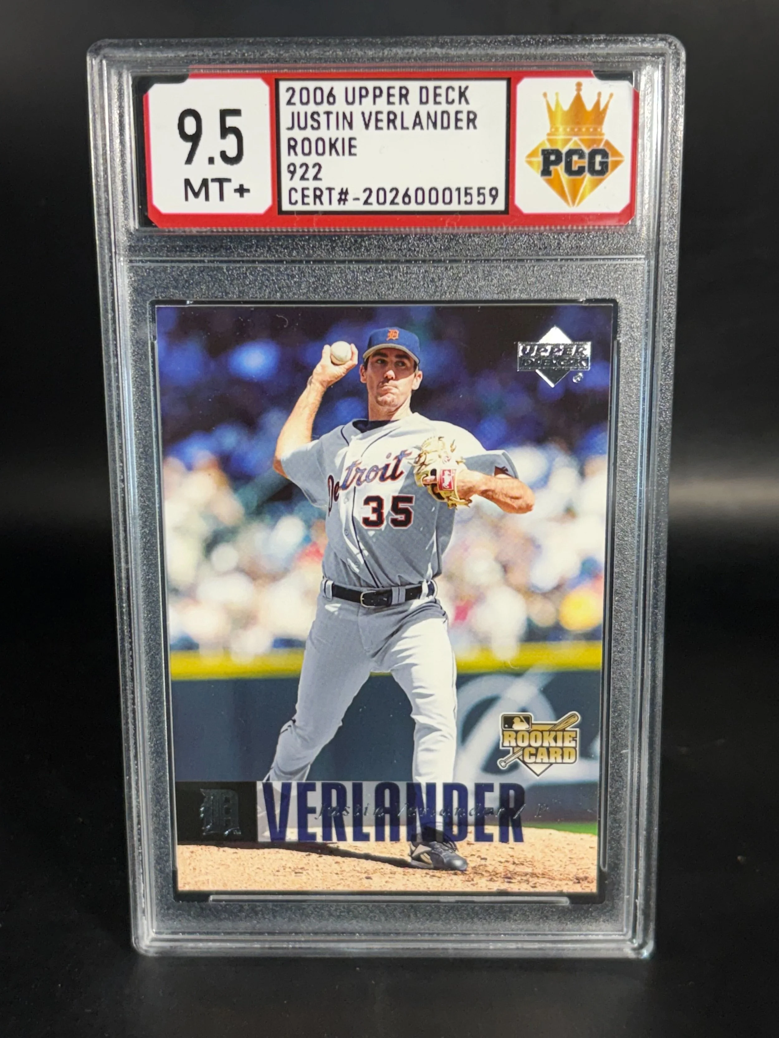 #20260001559 2006 JUSTIN VERLANDER 9.5 MT