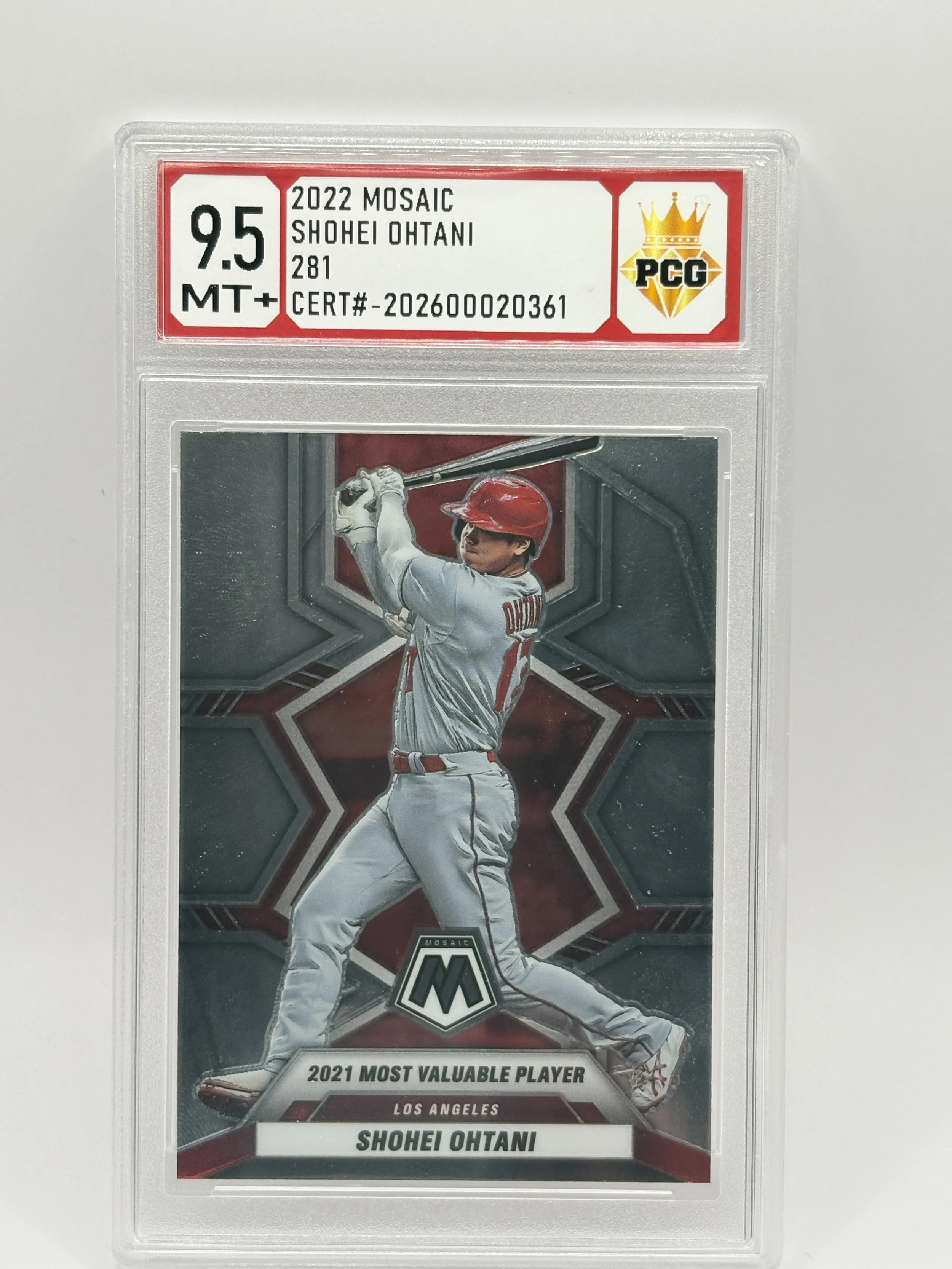 #202600020361 2022 SHOEI OHTANI 9.5 MT+