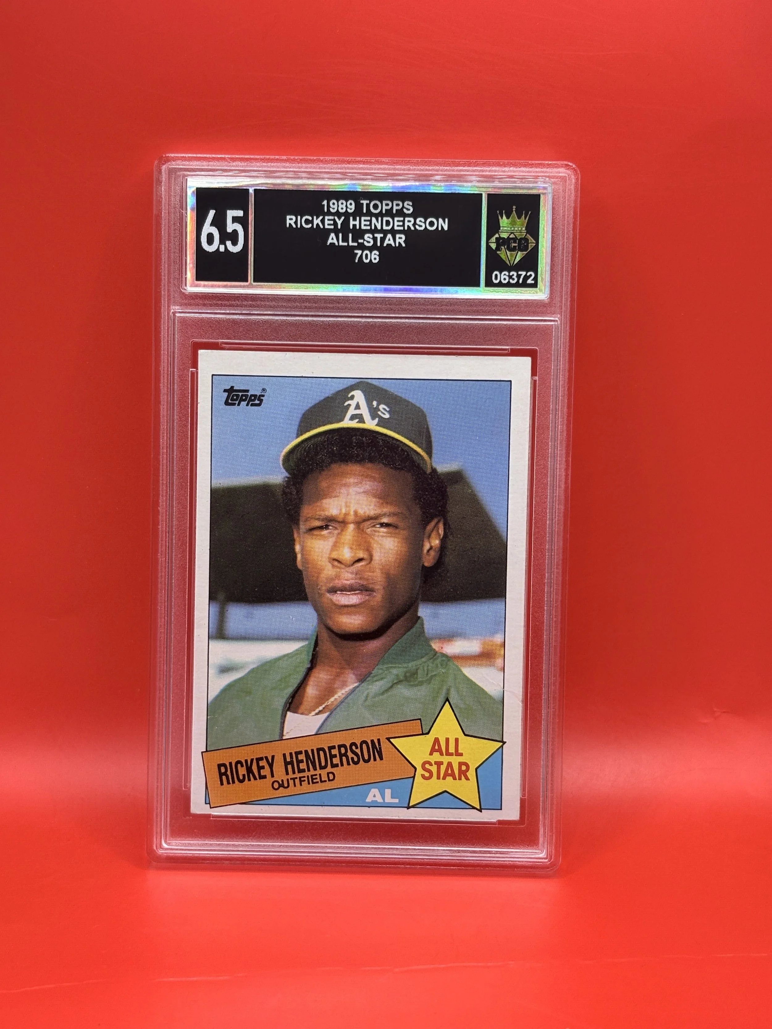 #06372 1989 RICKEY HENDERSON 6.5