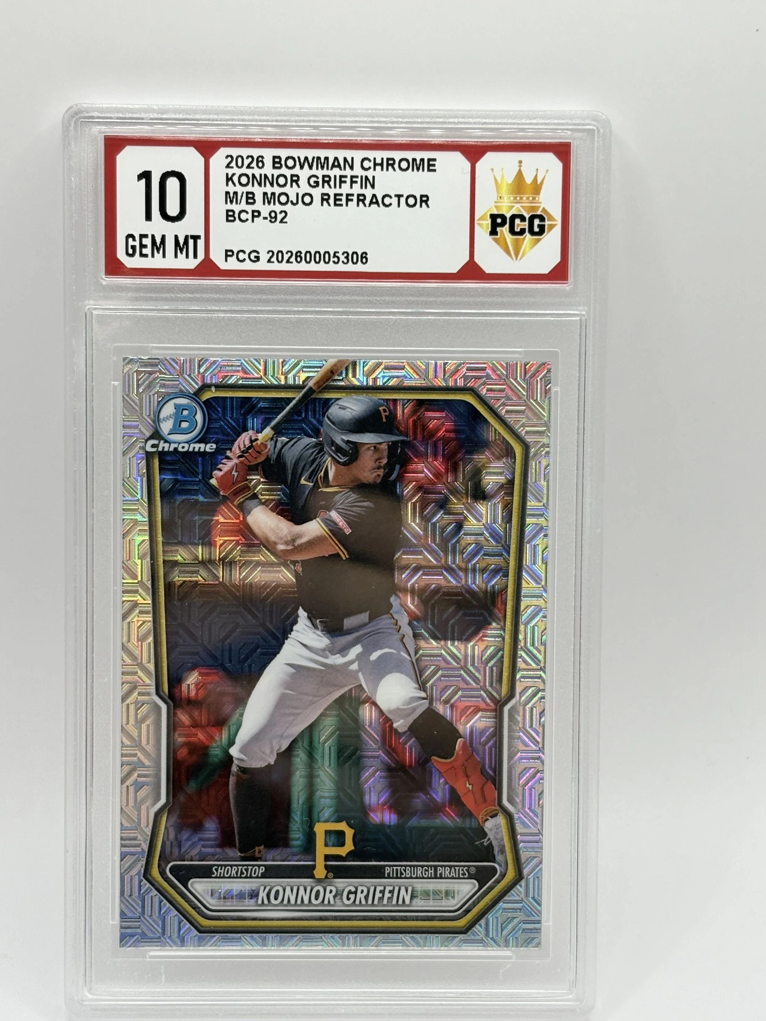 #20260005306 2026 KONNOR GRIFFIN 10 GEM MT