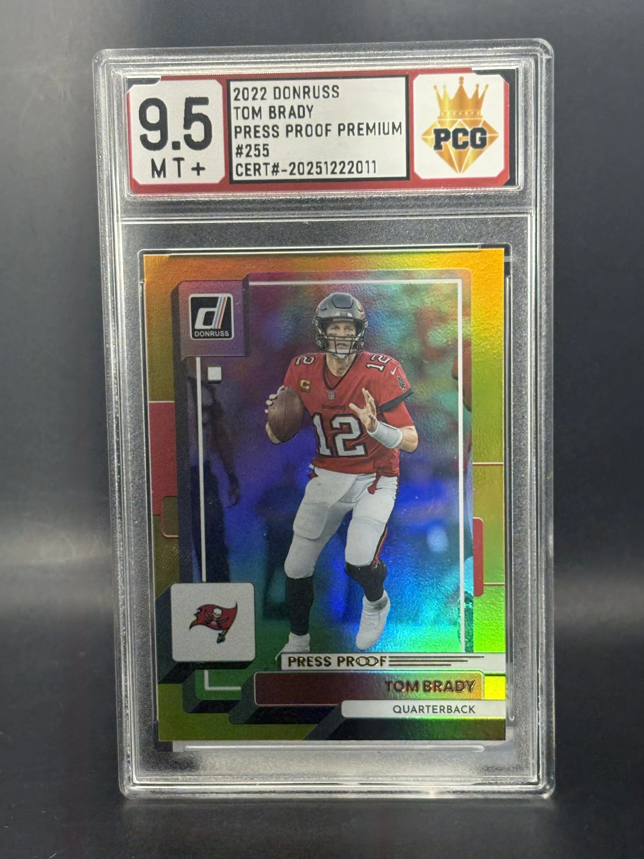 #20251222011 2022 Tom Brady 9.5 MT +
