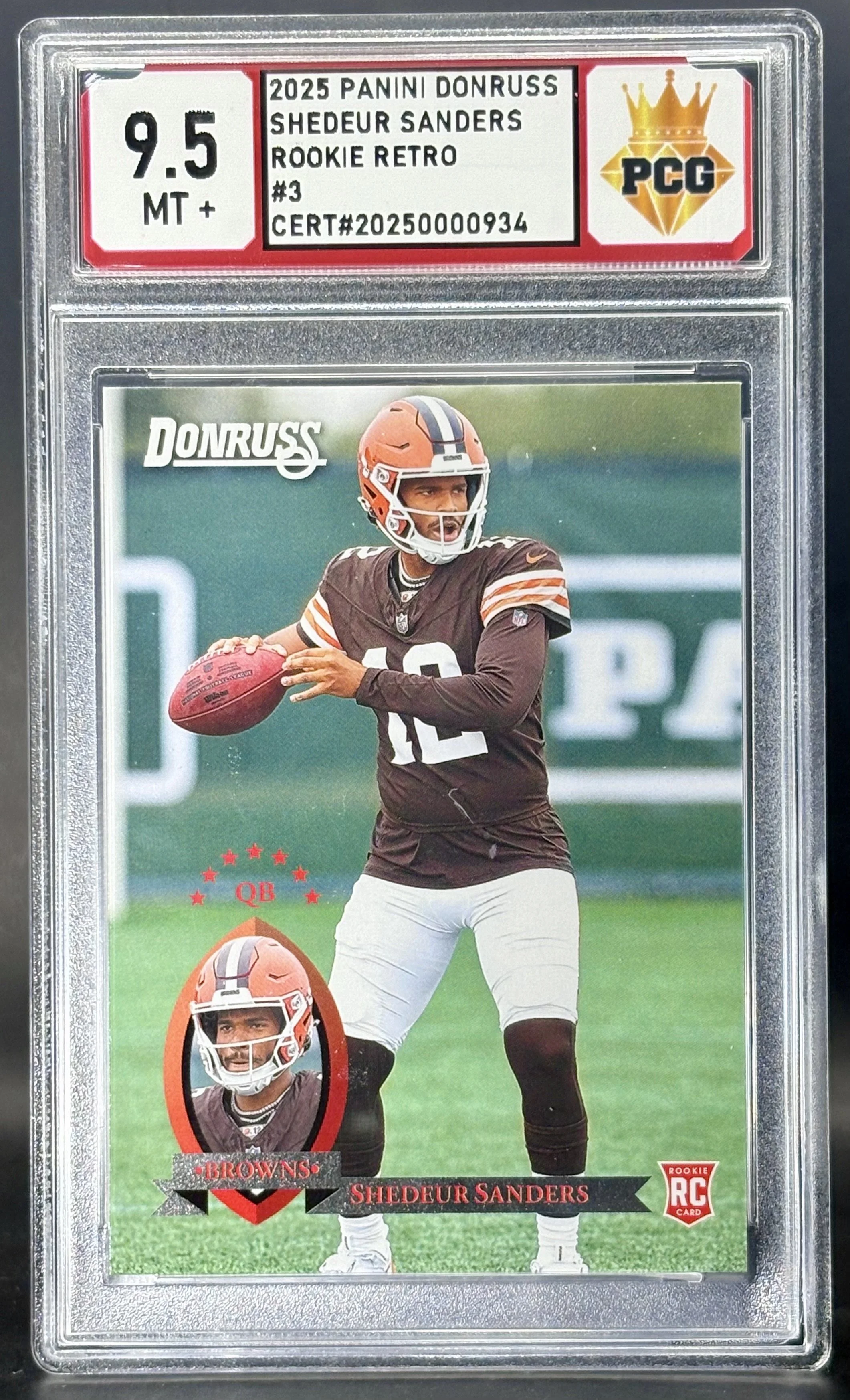 #20250000934 2025 SHEDEUR SANDERS 9.5 MT +