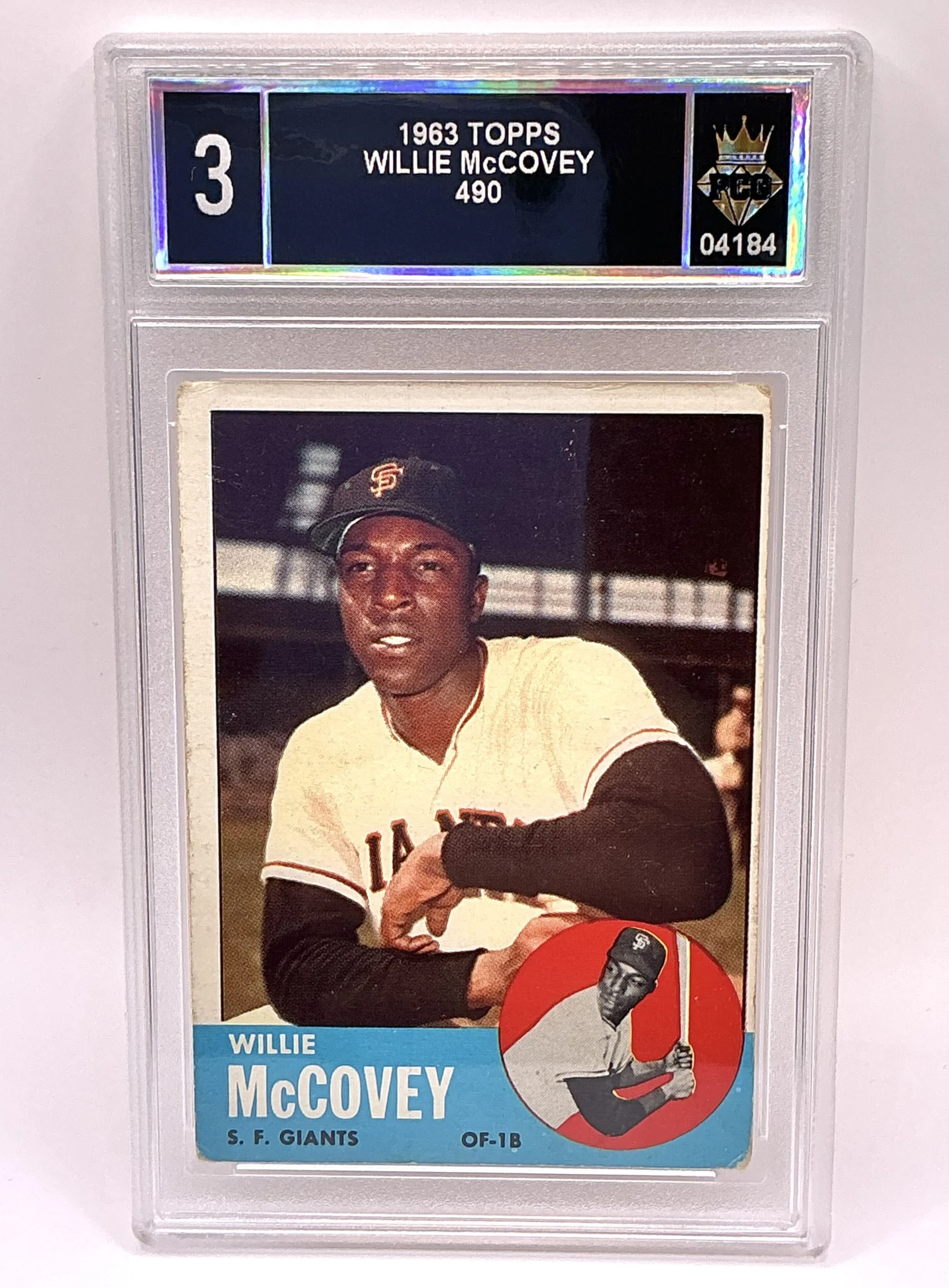 #04184 1963 WILLIE MCCOVEY