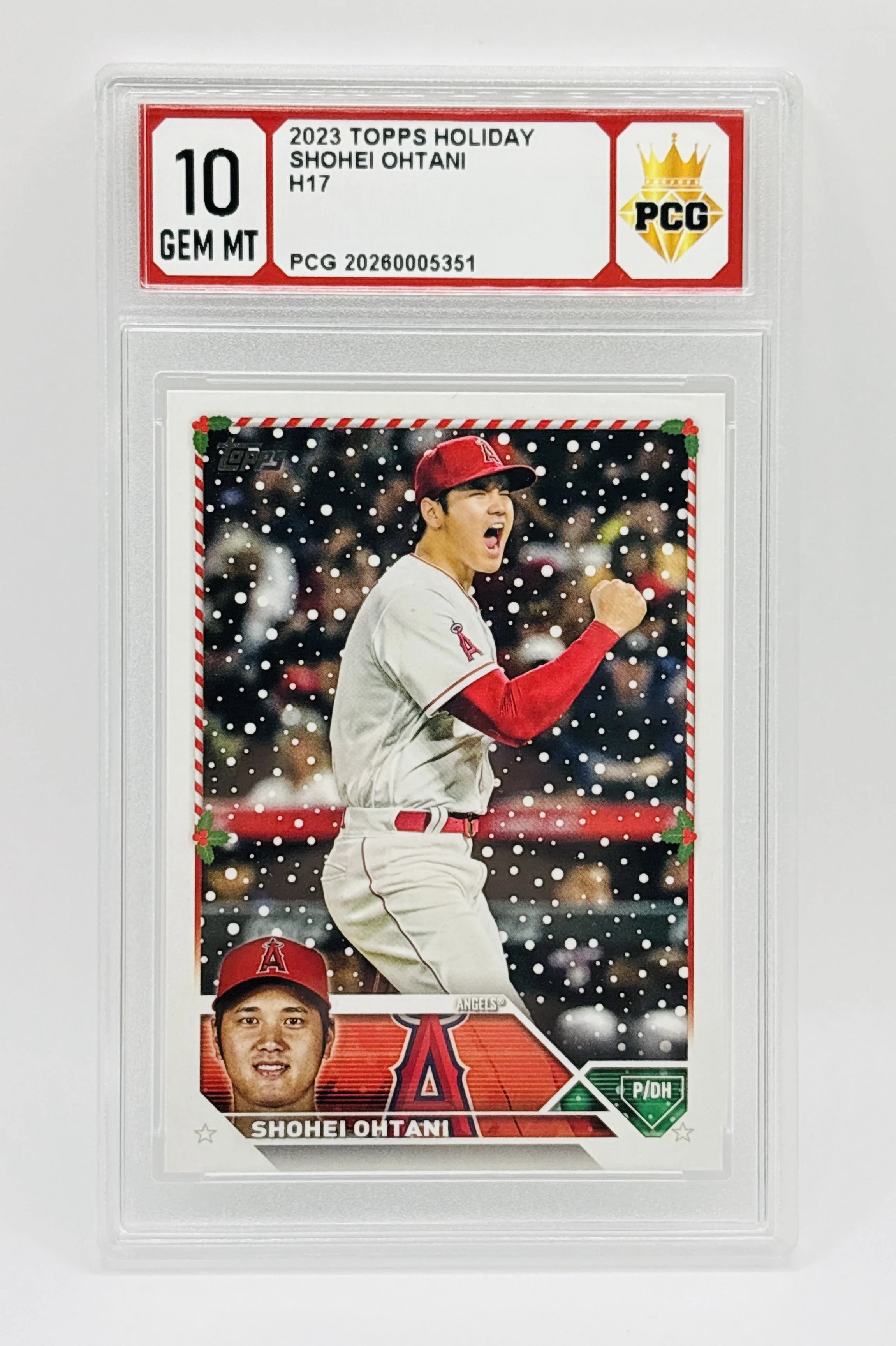#20260005351 2023 SHOHEI OHTANI 10 GEM MT