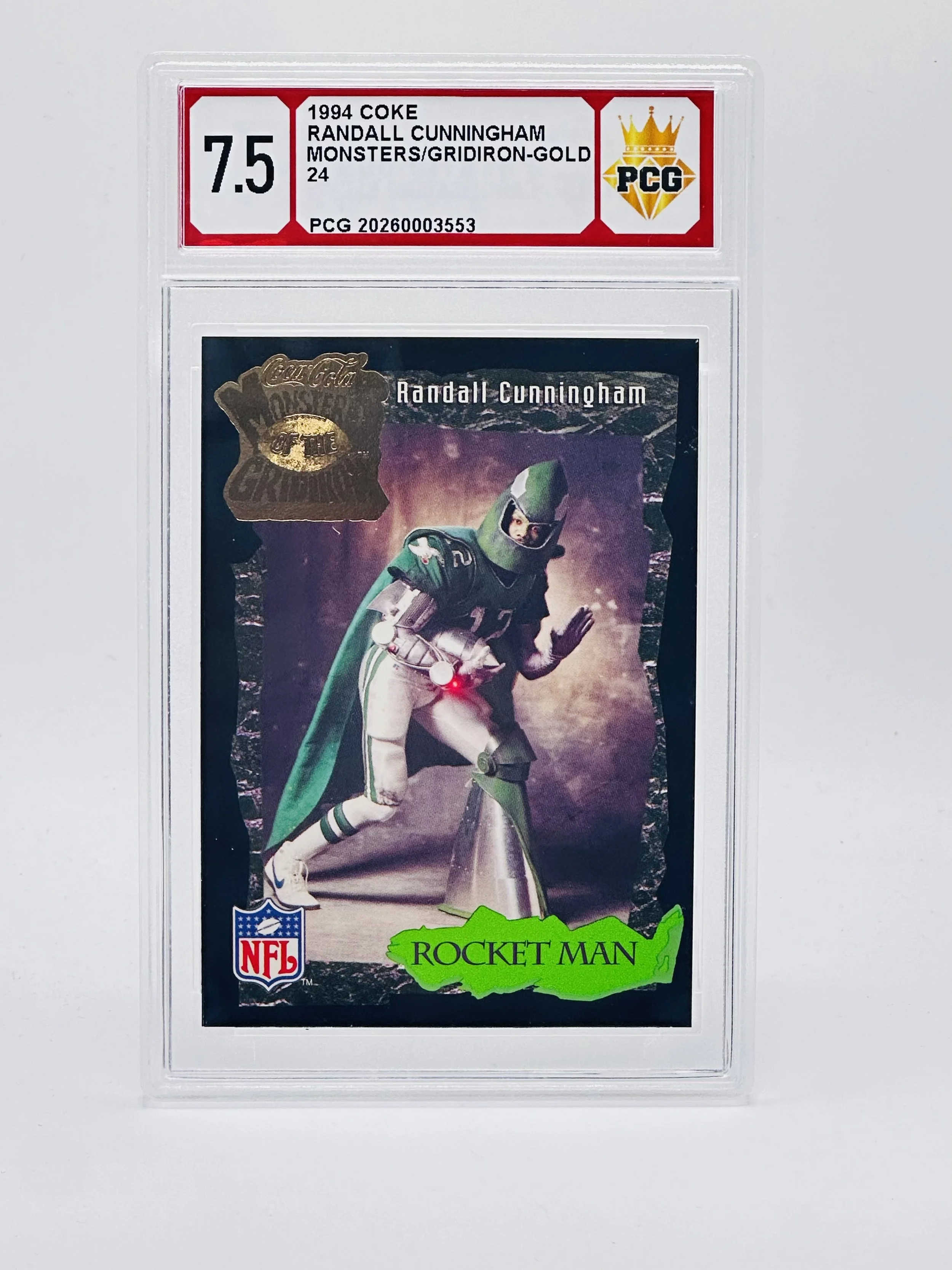 #20260003553 1994 RANDALL CUNNINGHAM 7.5