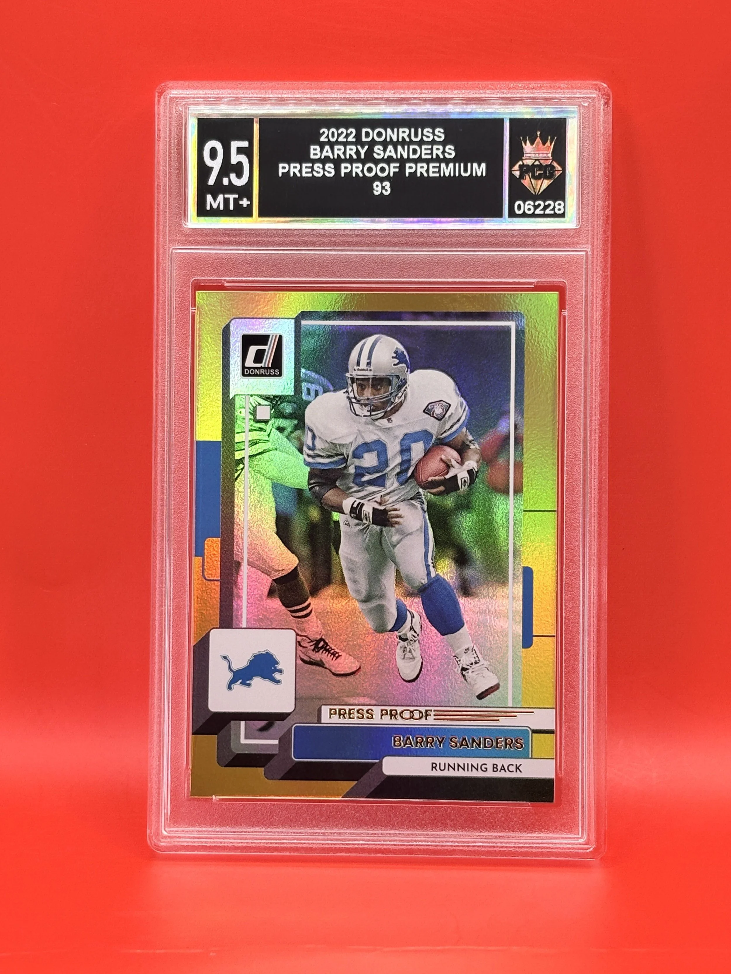#06228 2022 BARRY SANDERS 9.5 MT+