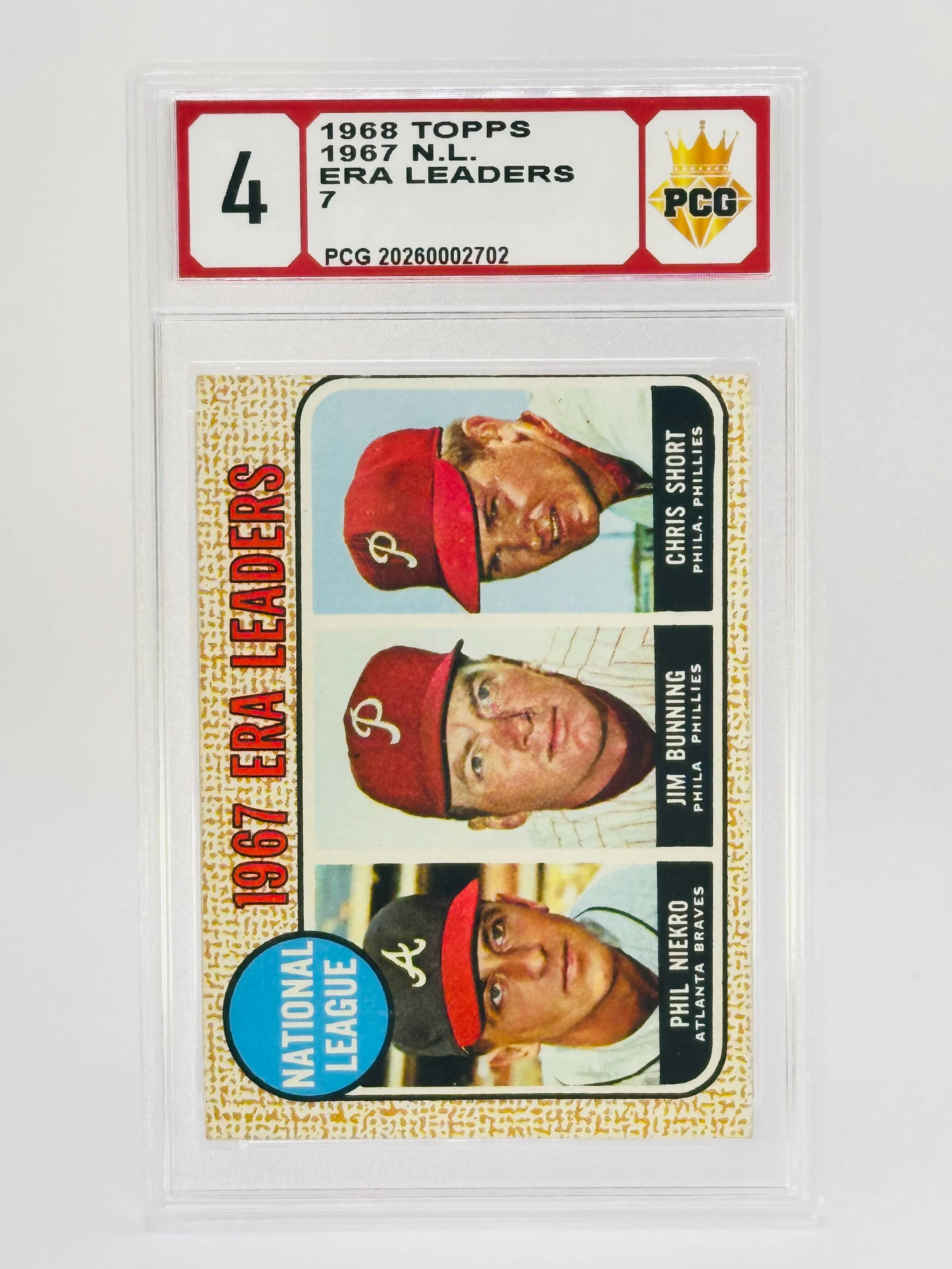 #20260002702 1968 NL ERA LEADERS 7