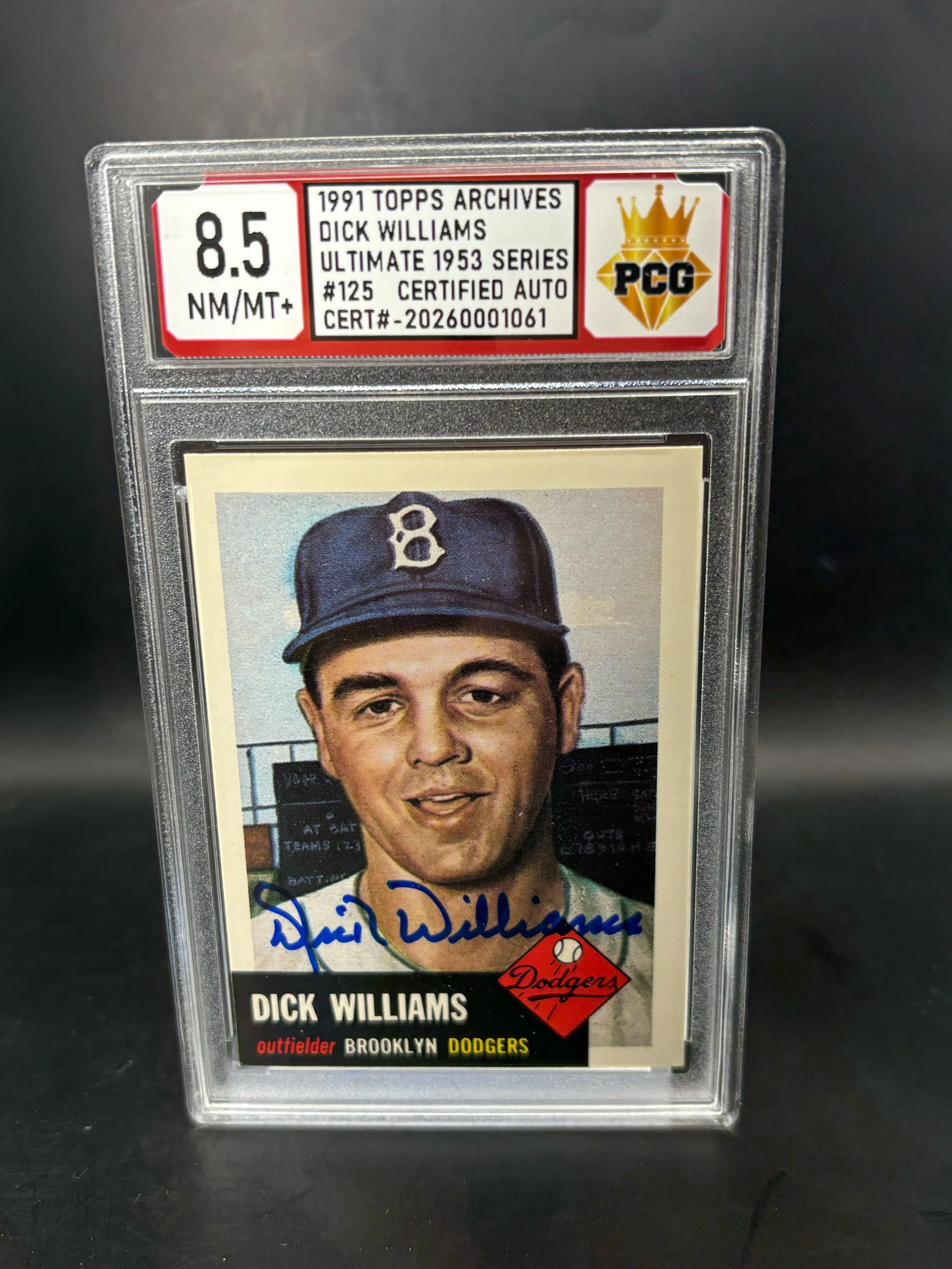 #20260001061 1991 DICK WILLIAMS 8.5 NM/MT+