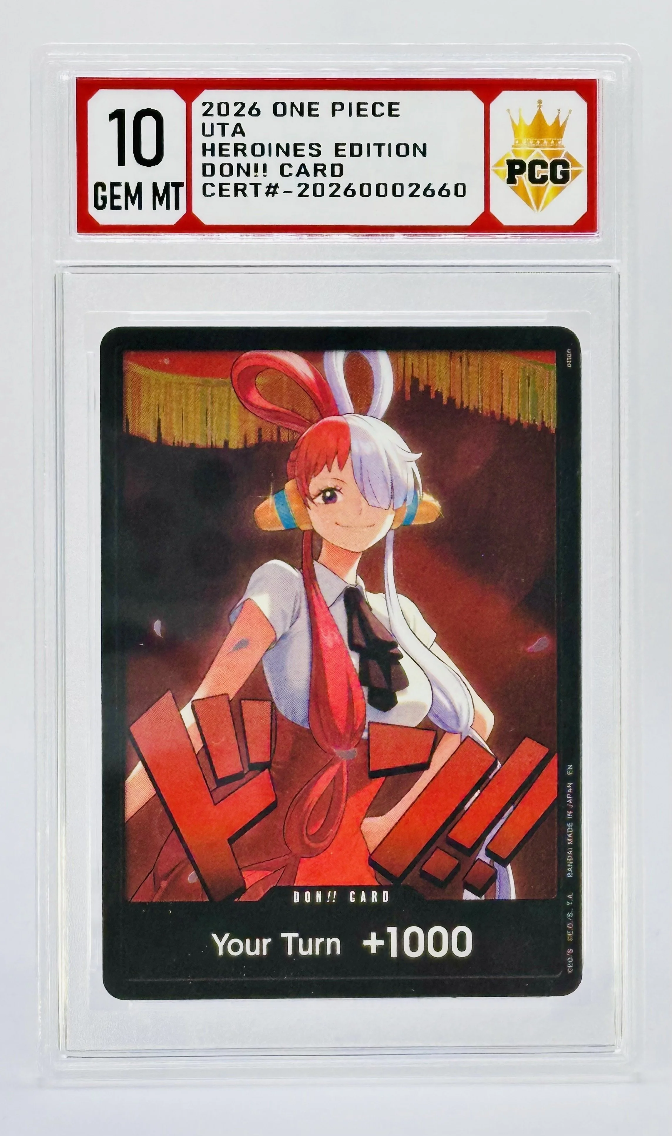 #20260002660 2026 UTA HEROINES 10 GEM MT