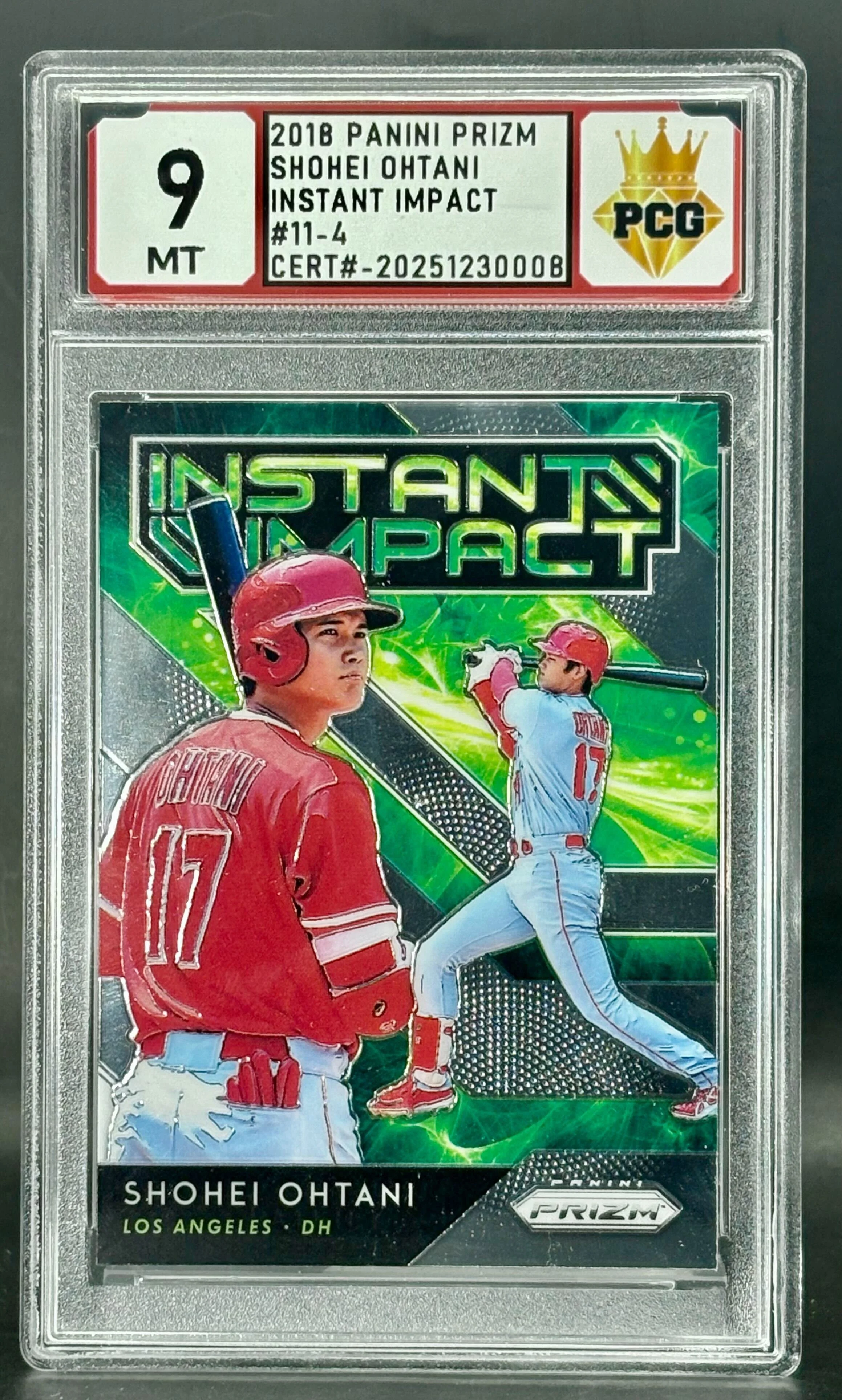 #20251230008 2018 SHOHEI OHTANI 9 MT