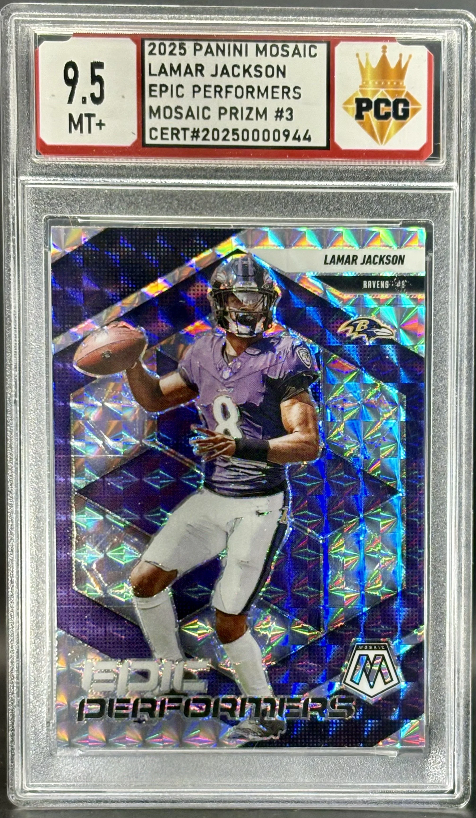 #20250000944 2025 LAMAR JACKSON 9.5 MT +