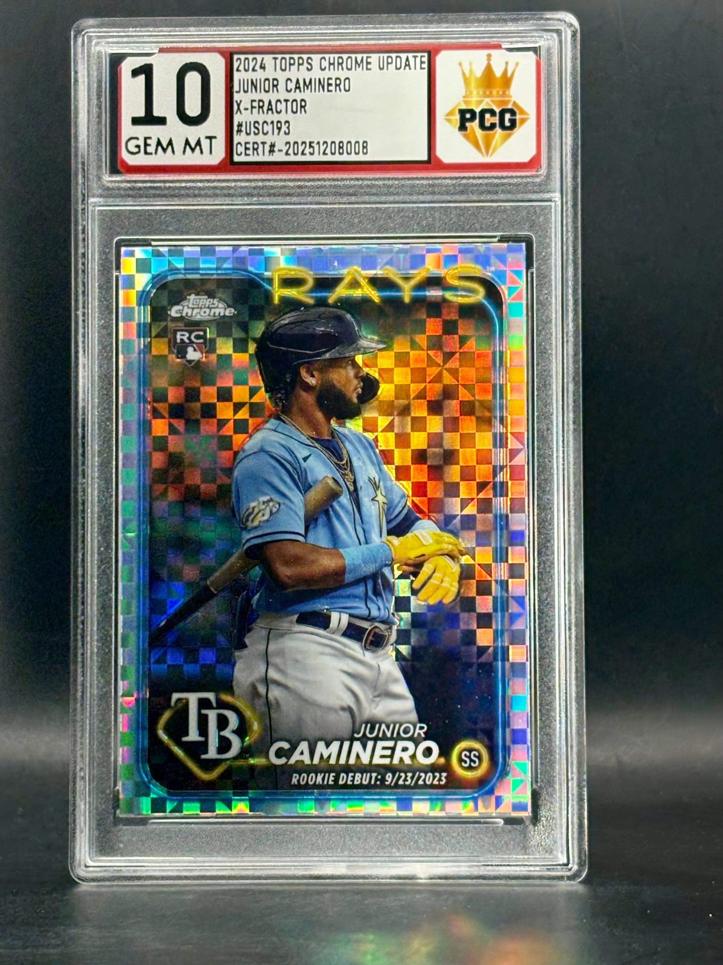 #20251208008 Junior Caminero 10 GEM MT