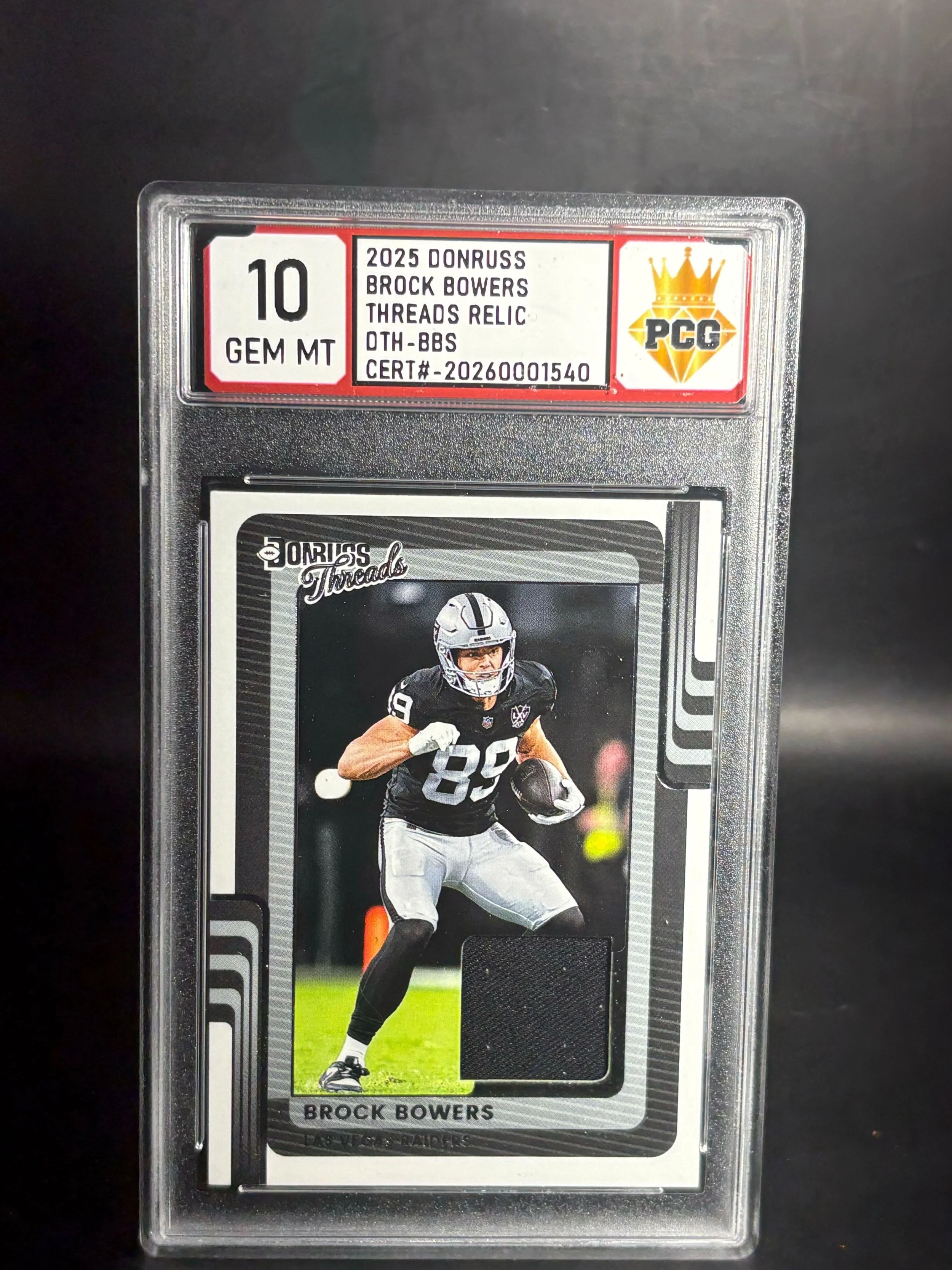 #20260001540 2025 BROCK BOWERS 10 GEM MT