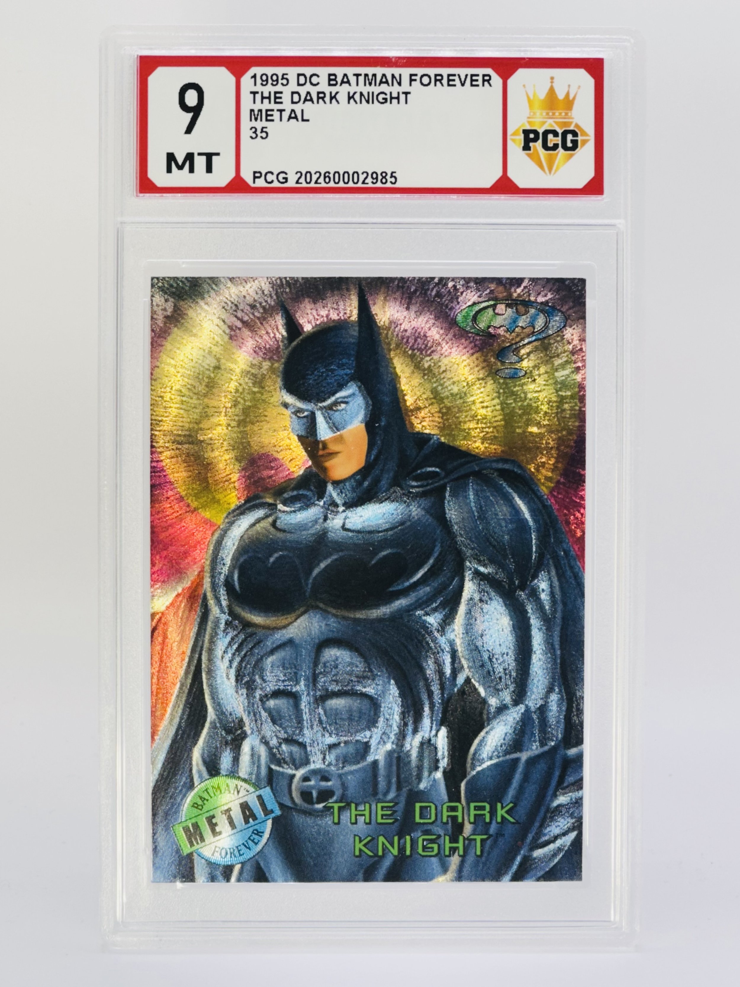 #20260002985 1995 THE DARK KNIGHT 9 MT
