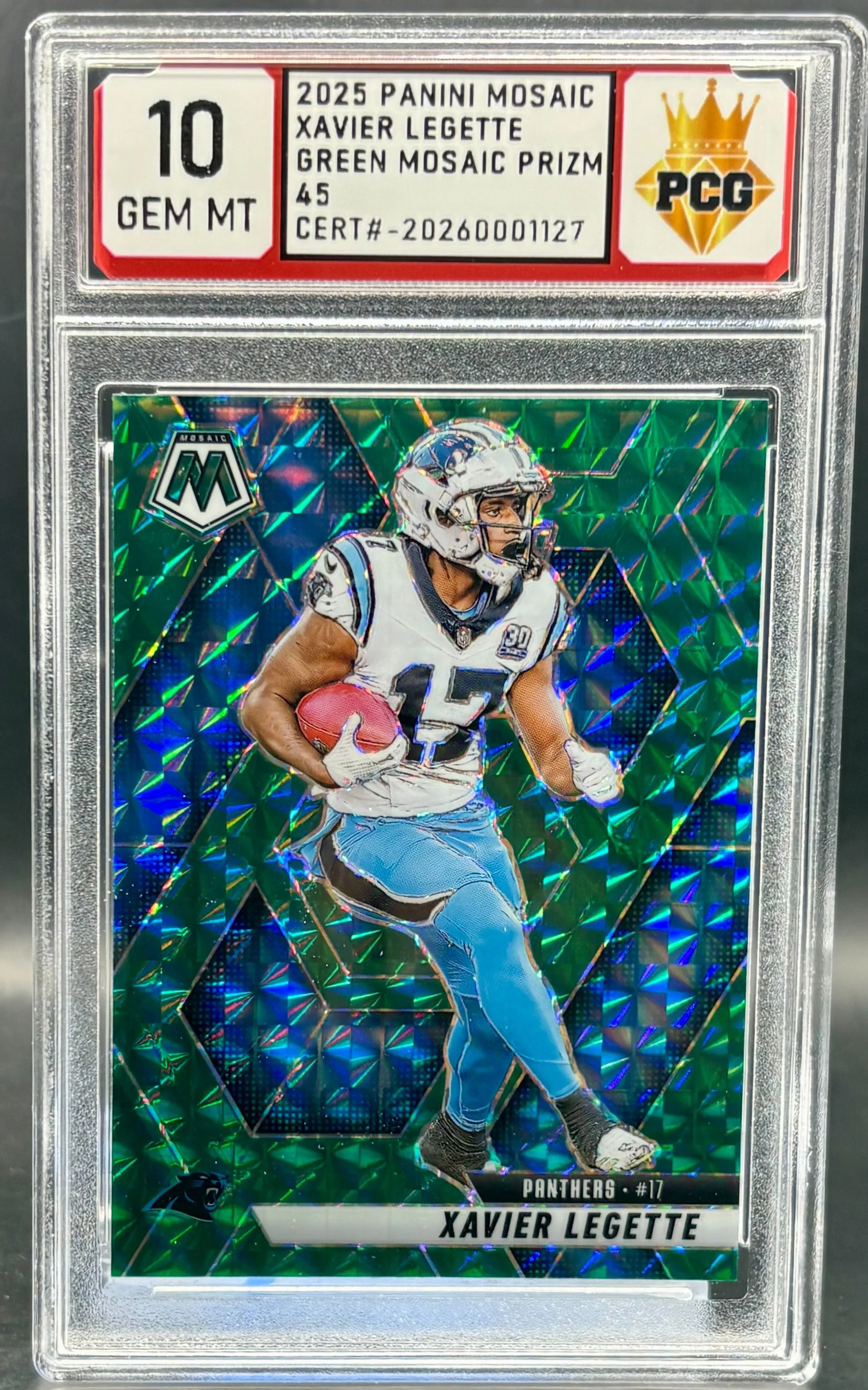 #20260001127 2025 XAVIER LEGETTE 10 GEM MT