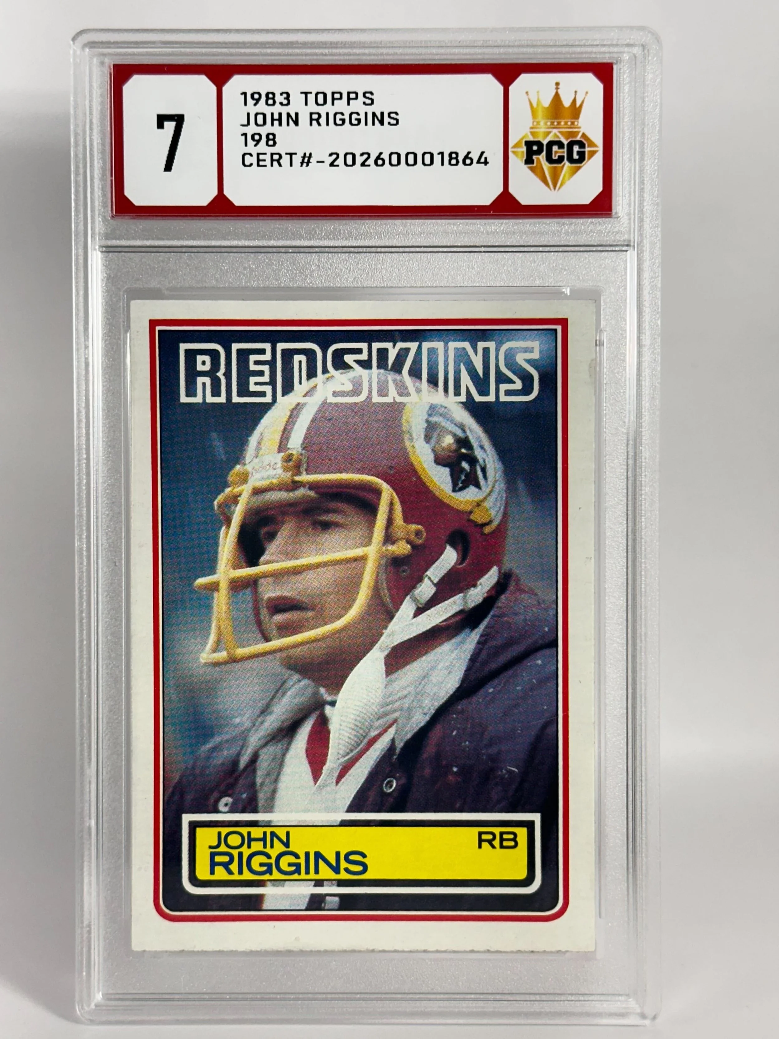 #20270001864 1983 JOHN RIGGINS 7