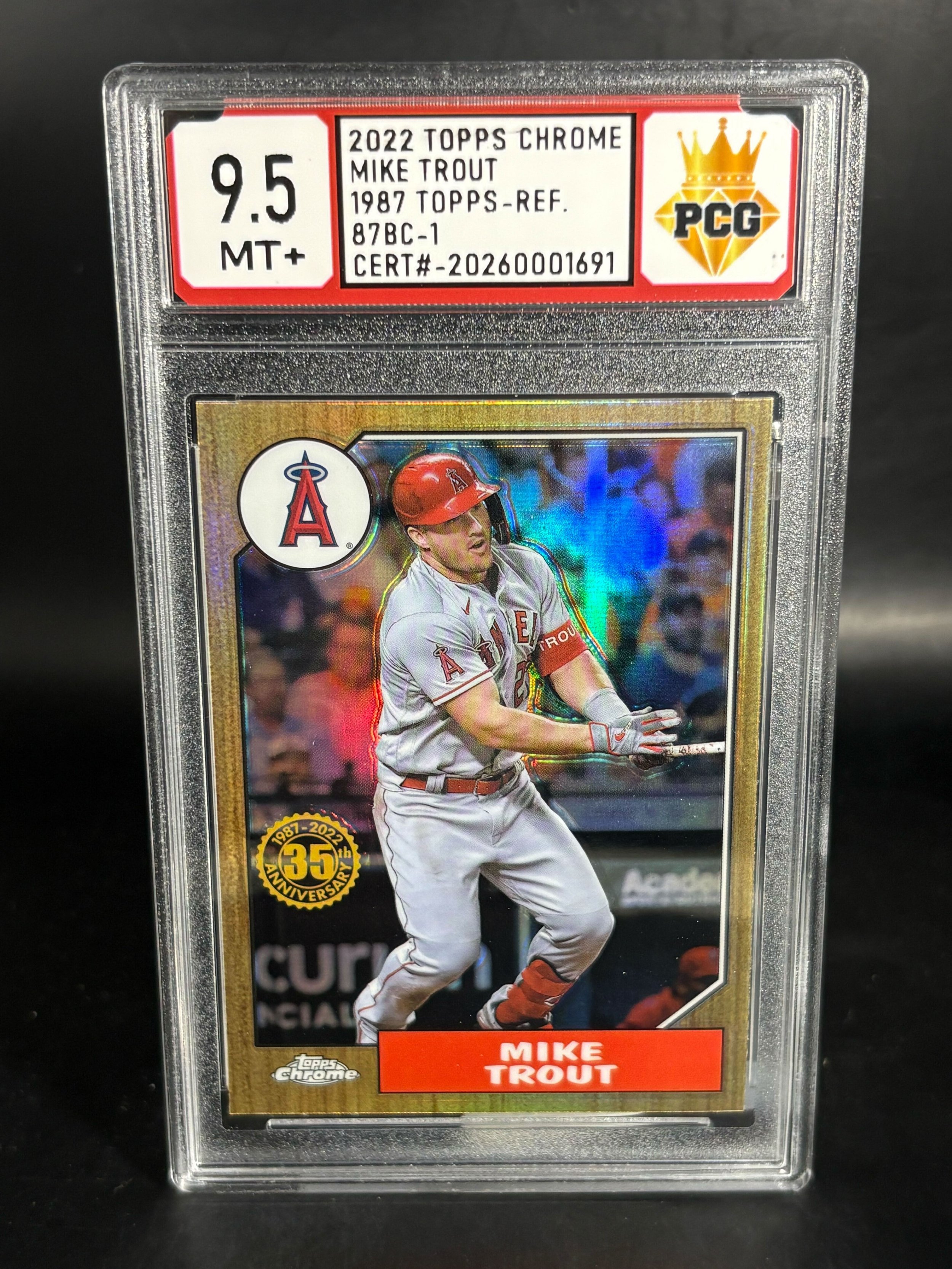 #20260001691 2022 MIKE TROUT 9.5 MT+