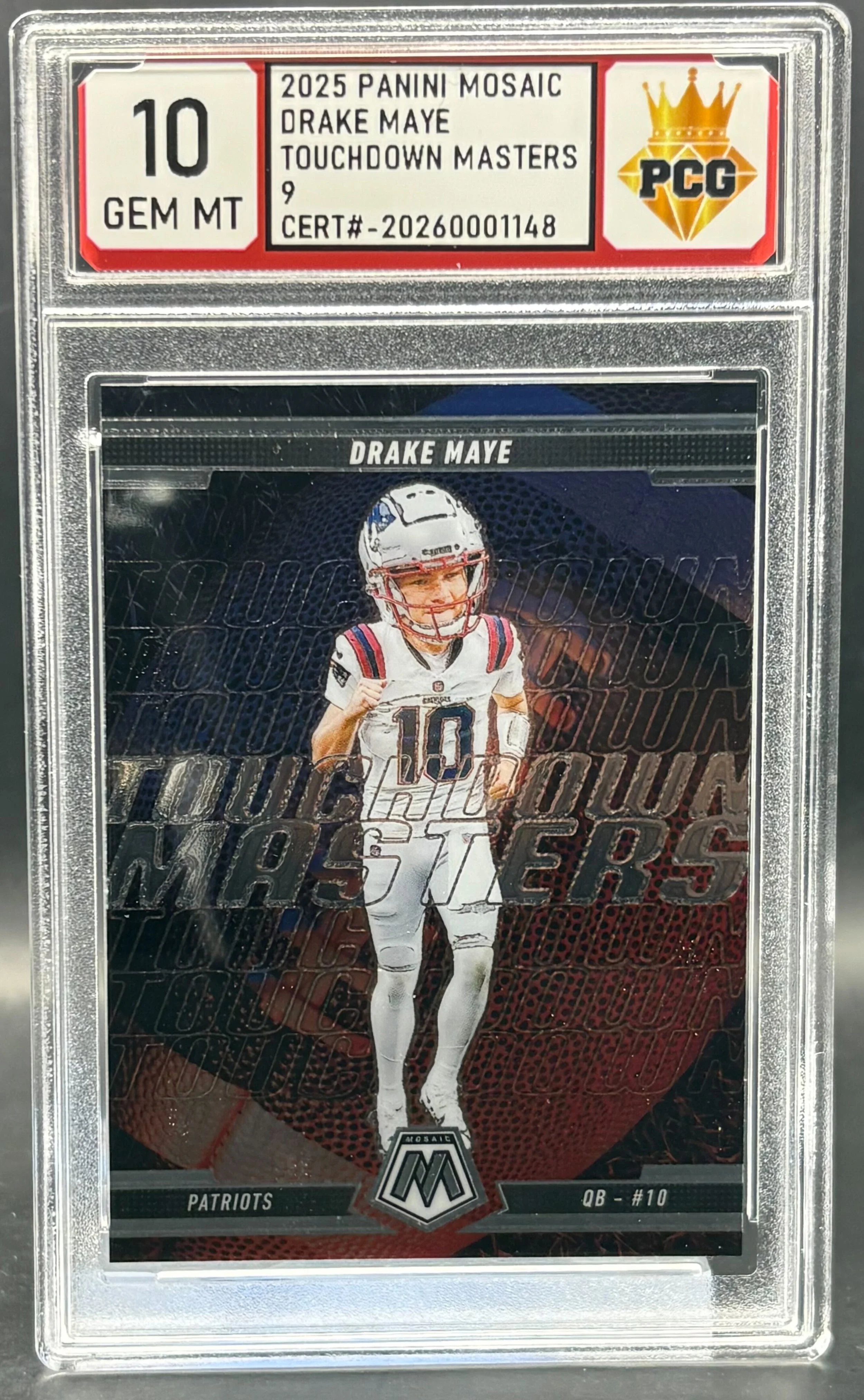 #20260001148 2025 DRAKE MAYE 10 GEM MT