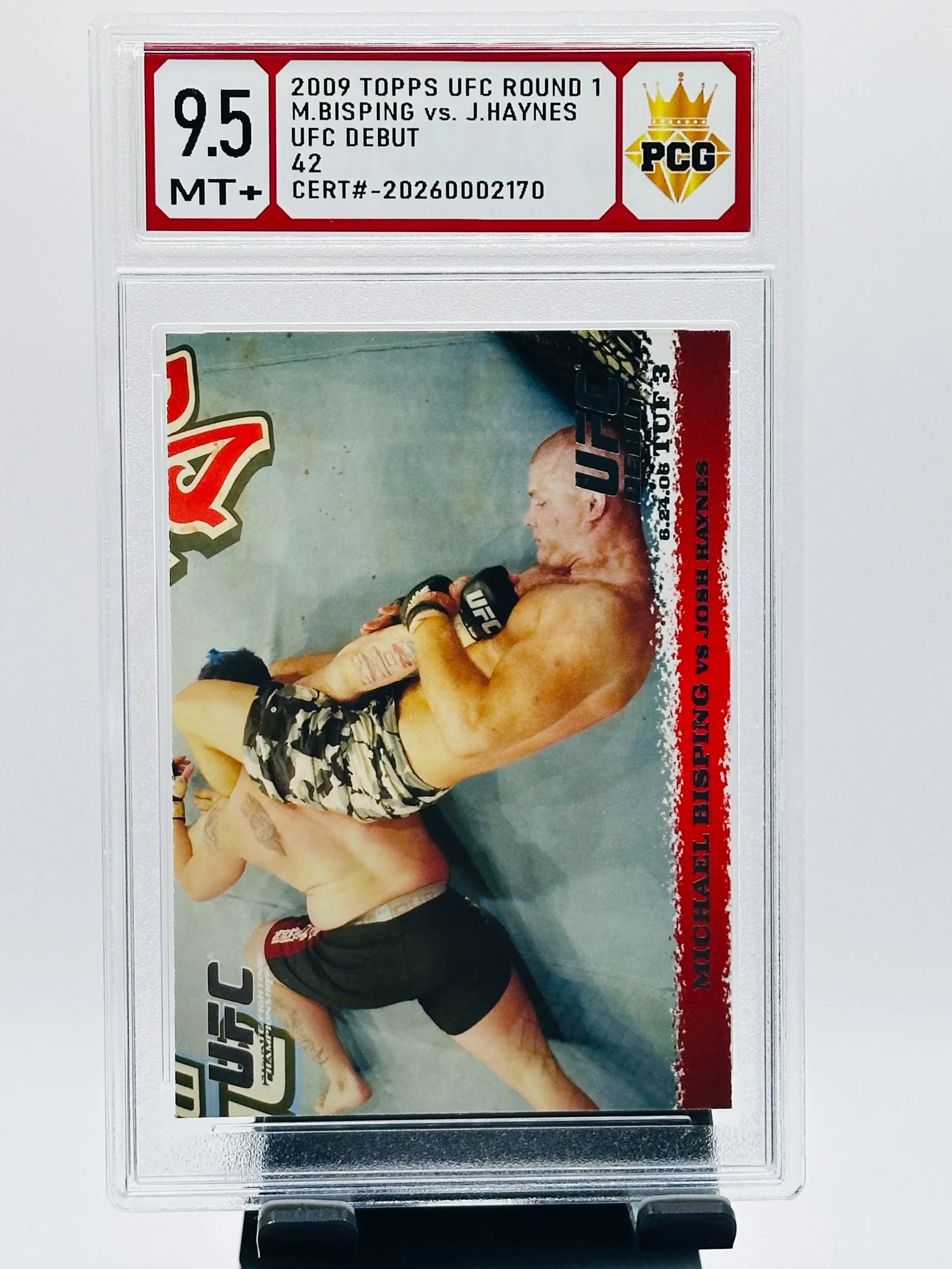 #2006002170 2009 M. BISPING VS J. HAYNES 9.5 MT+