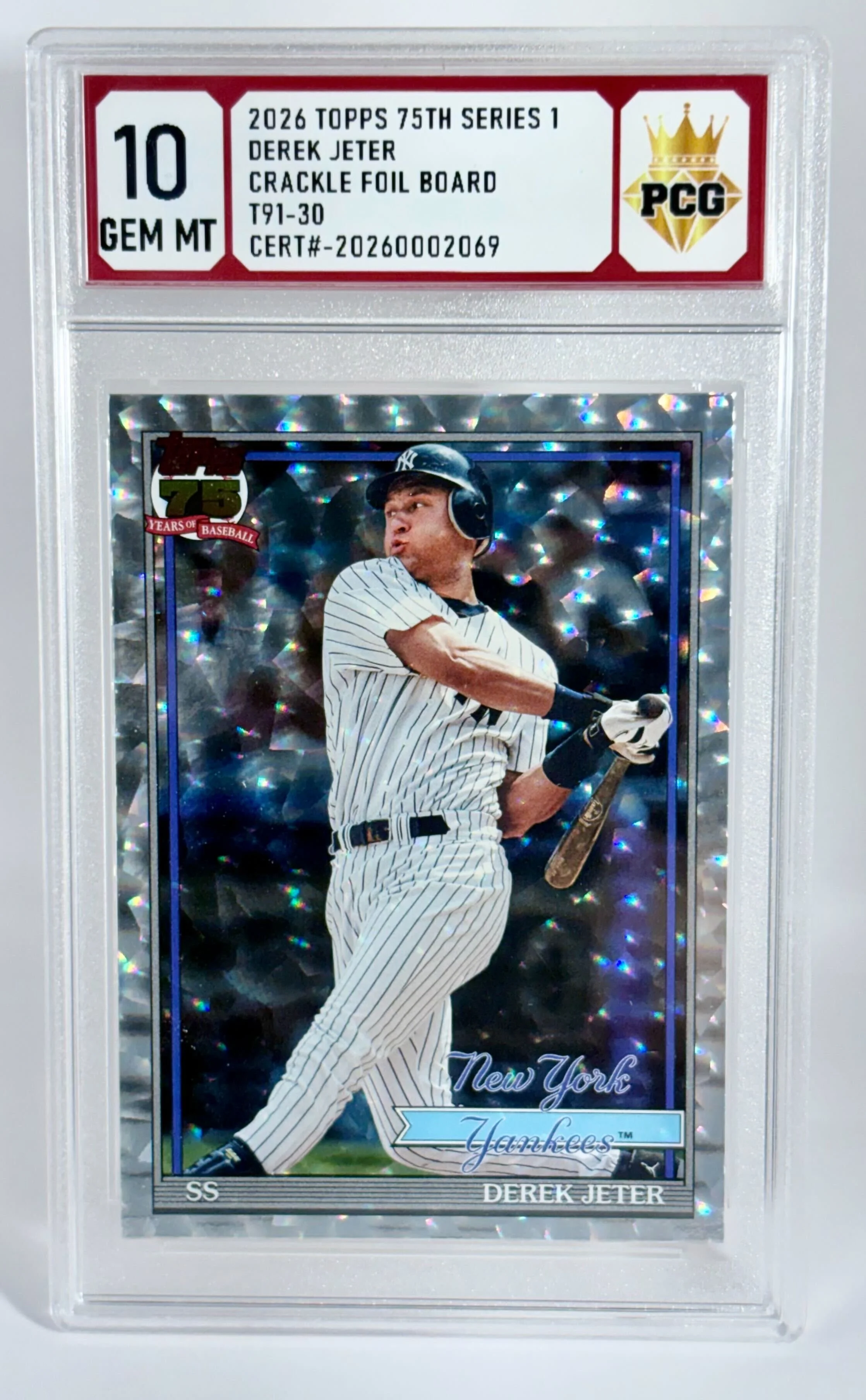 #20260002069 2026 DEREK JETER 10 GEM MT