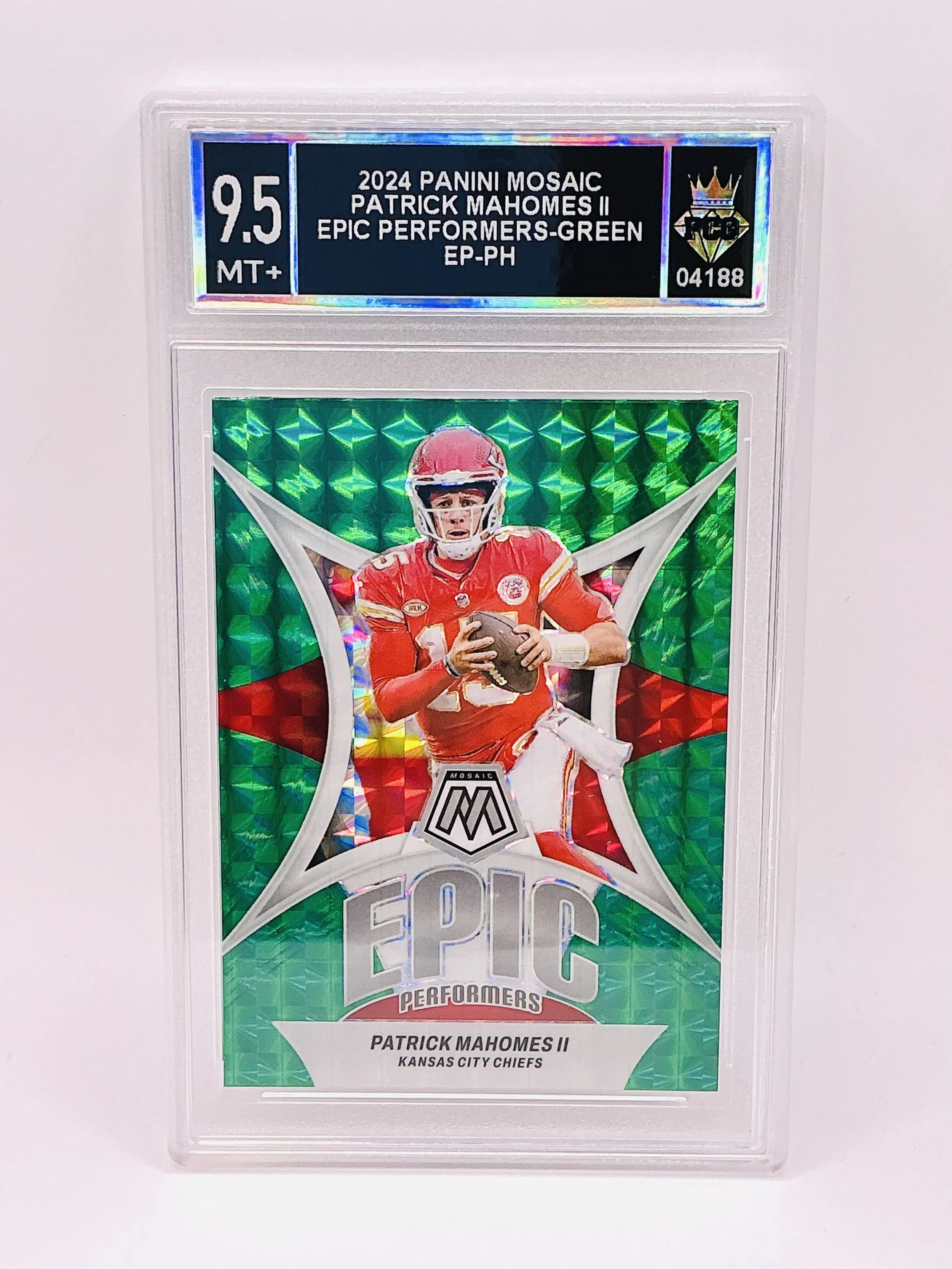 #04188 2024 PATRICK MAHOMES II 9.5 MT+