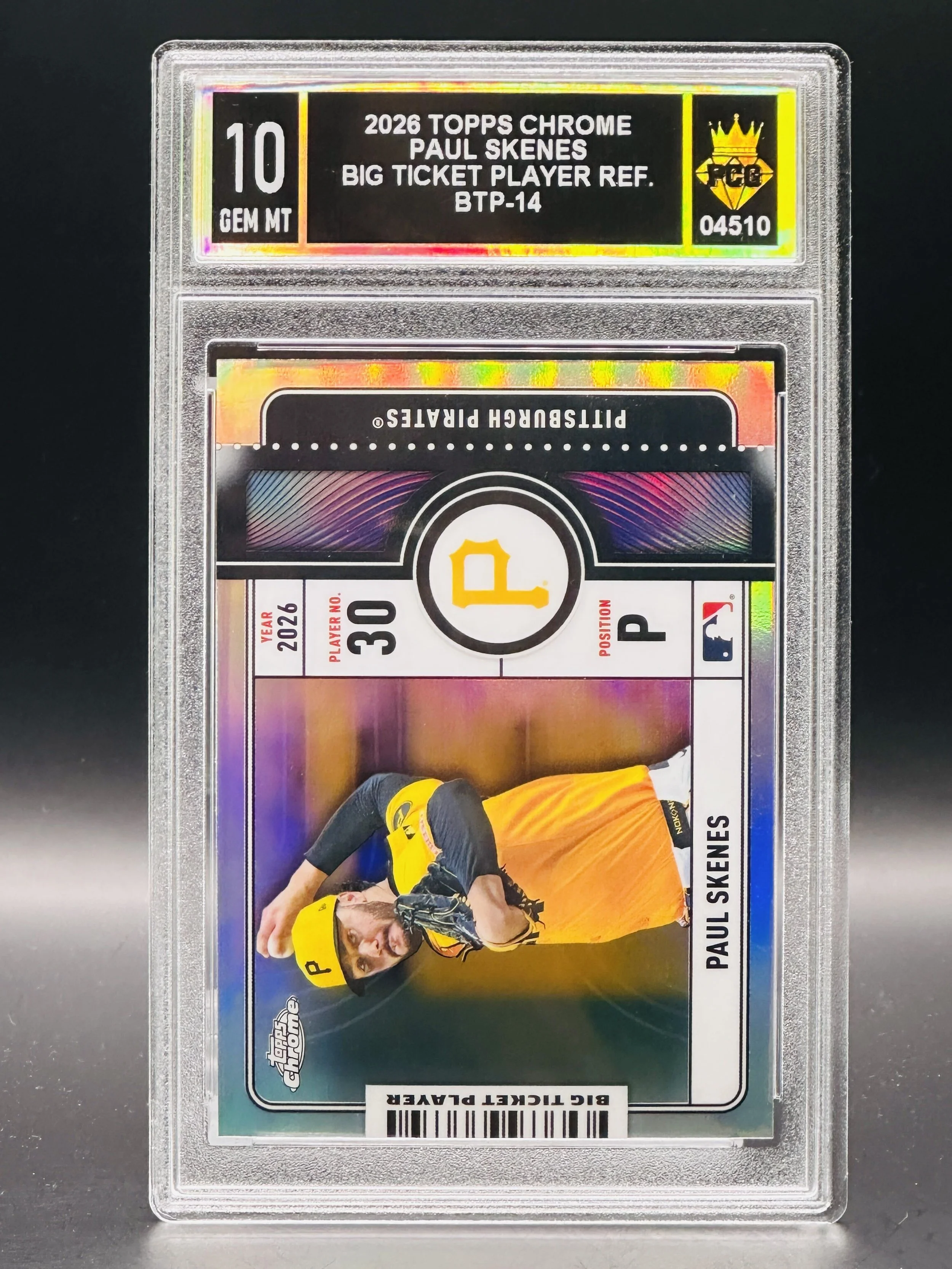 #04510 2026 PAUL SKENES 10 GEM MT
