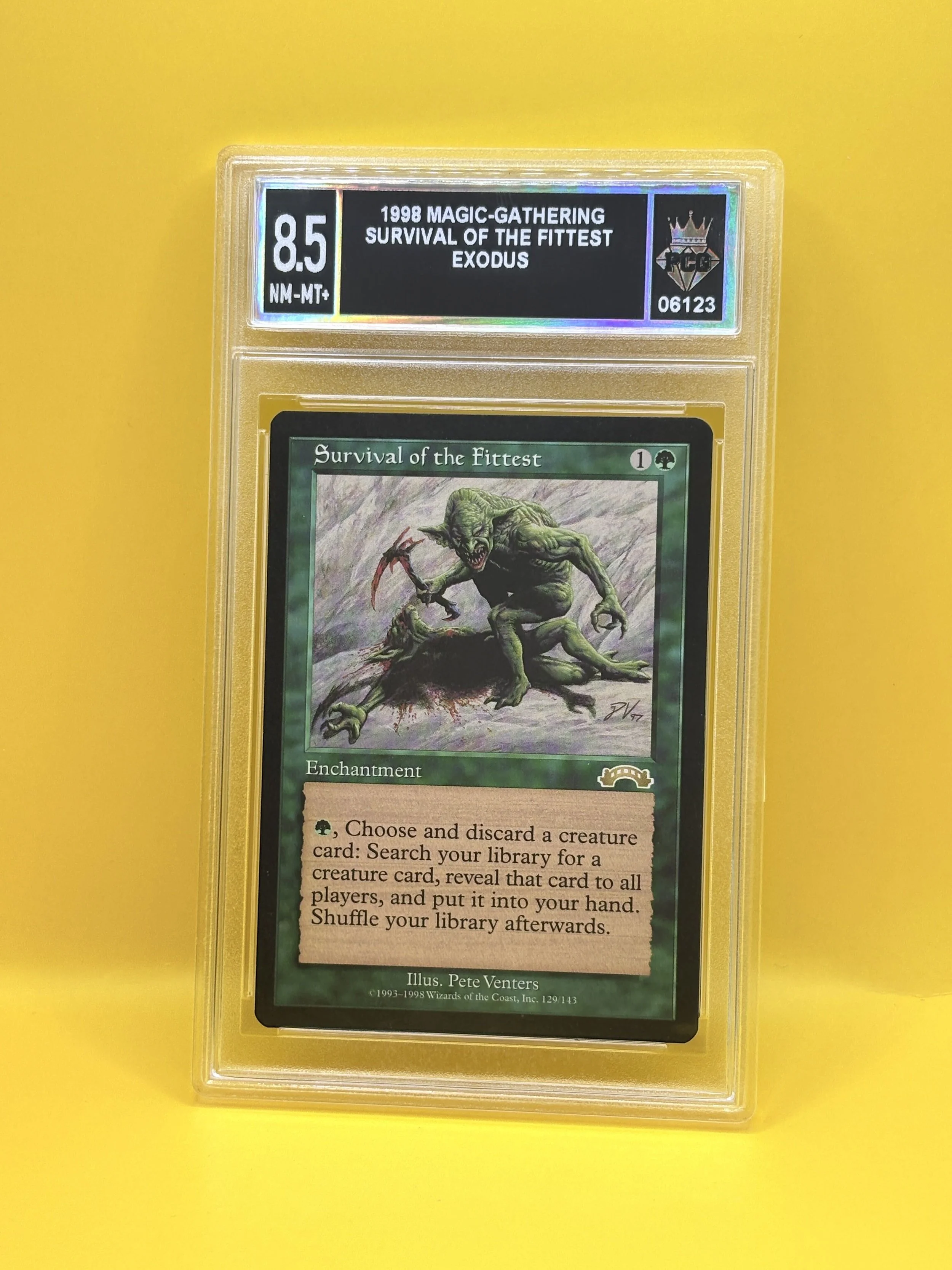 #06123 1998 SURVIVAL OF THE FITTEST 8.5 NM-MT+