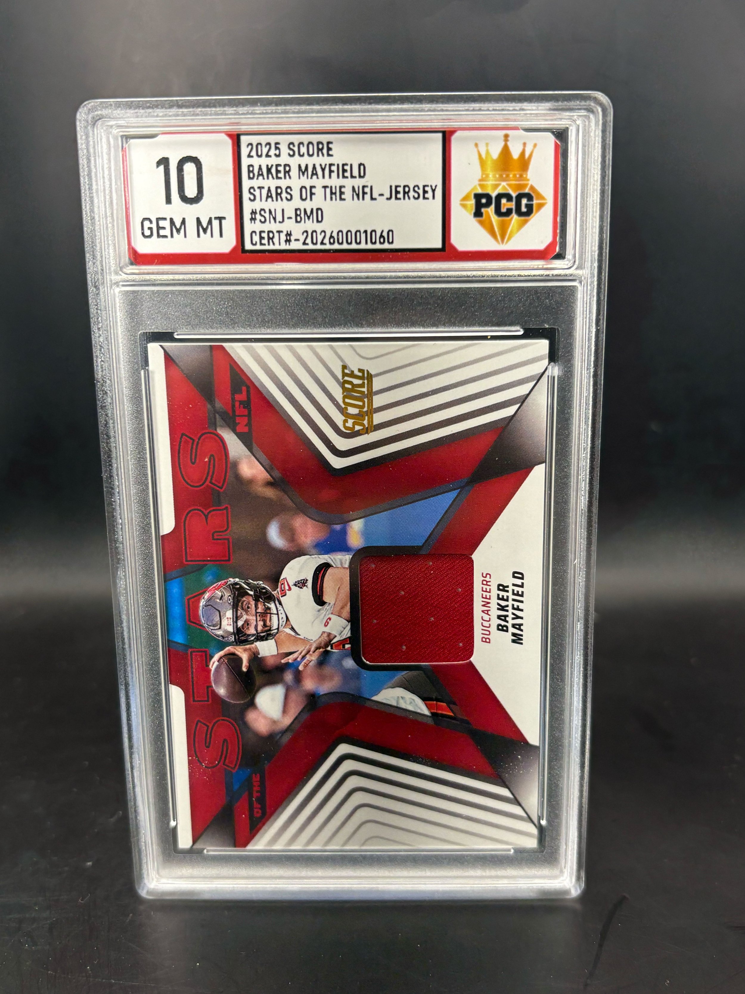 #20260001060 2025 BAKER MAYFIELD 10 GEM MT
