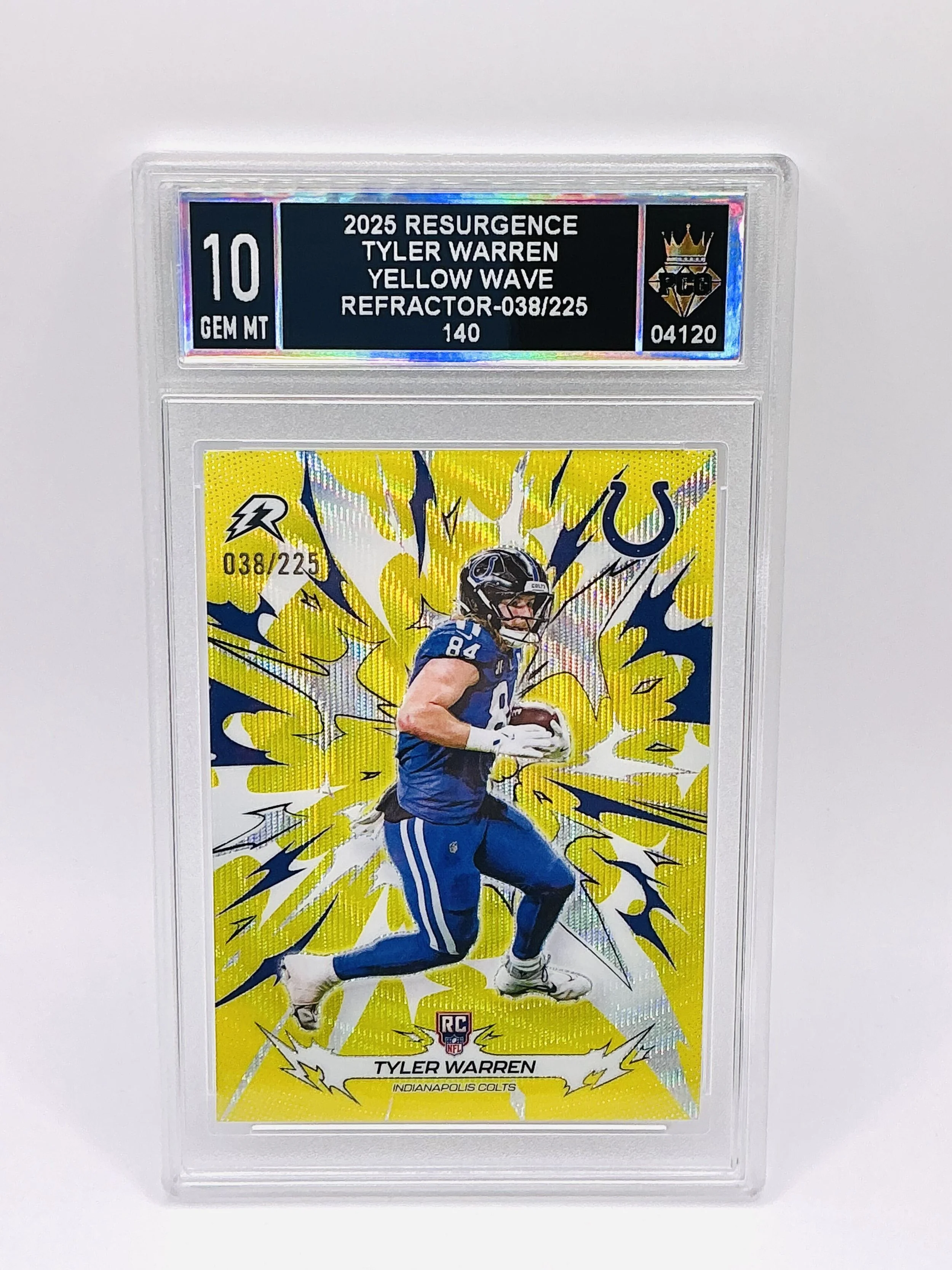 #04120 2025 TYLER WARREN 10 GEM MT