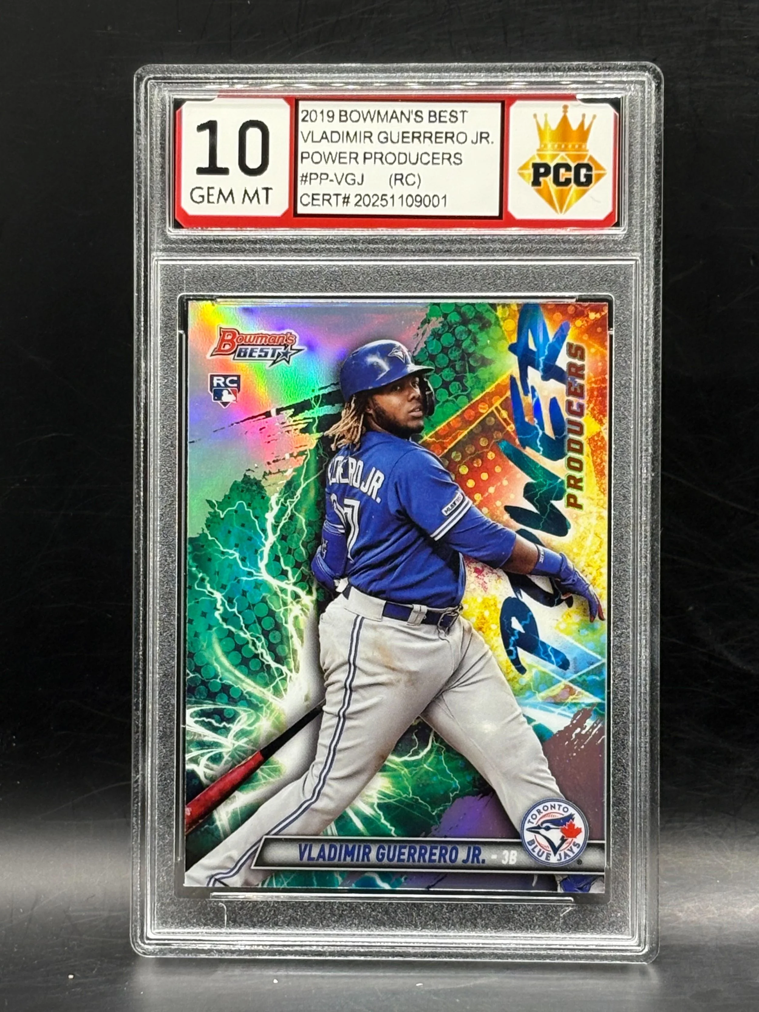 #20251109001 Valdimir Guerrero JR. RC 10 GEM MT