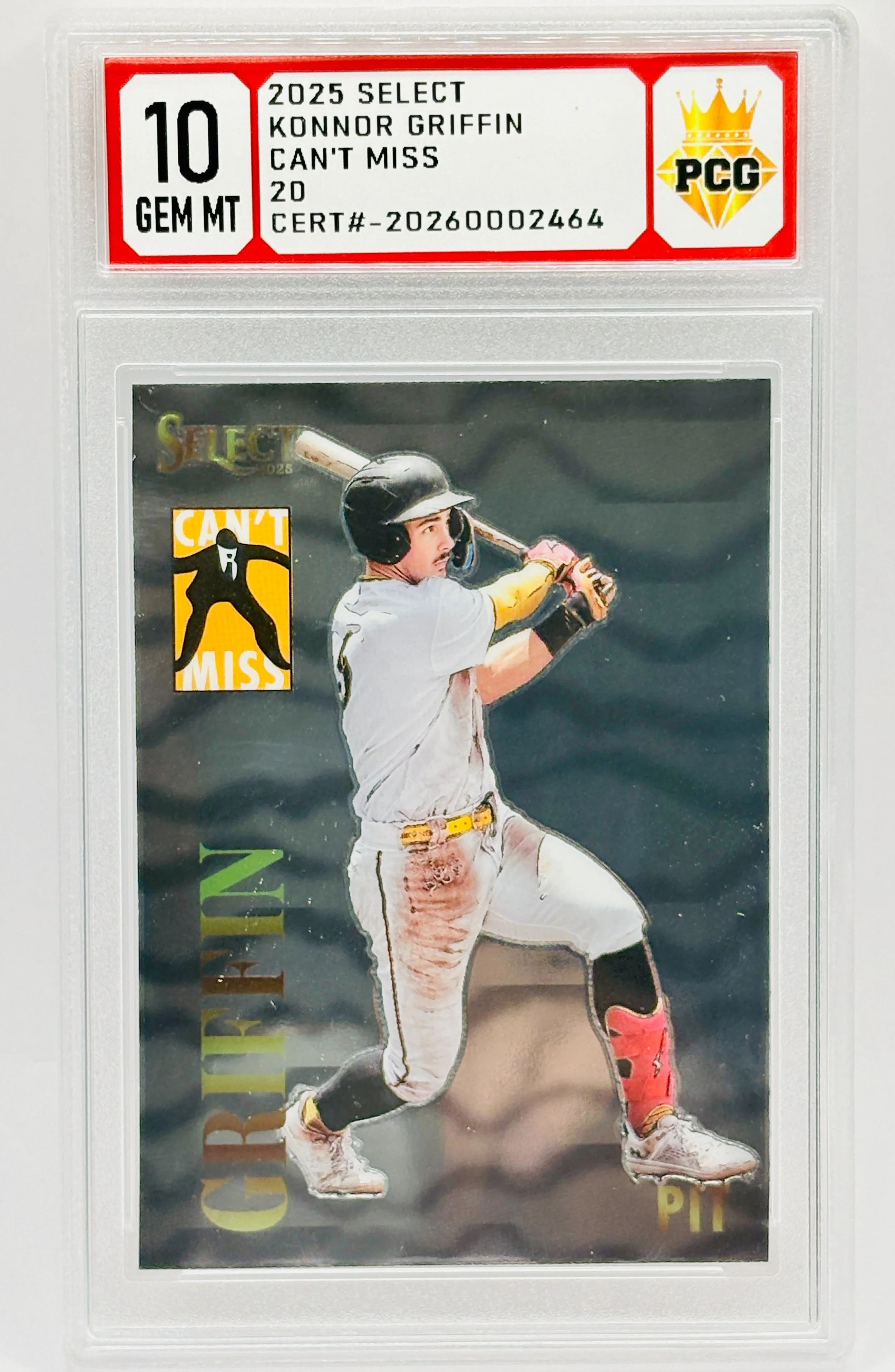 #20260002464 2025 KONNOR GRIFFIN 10 GEM MT