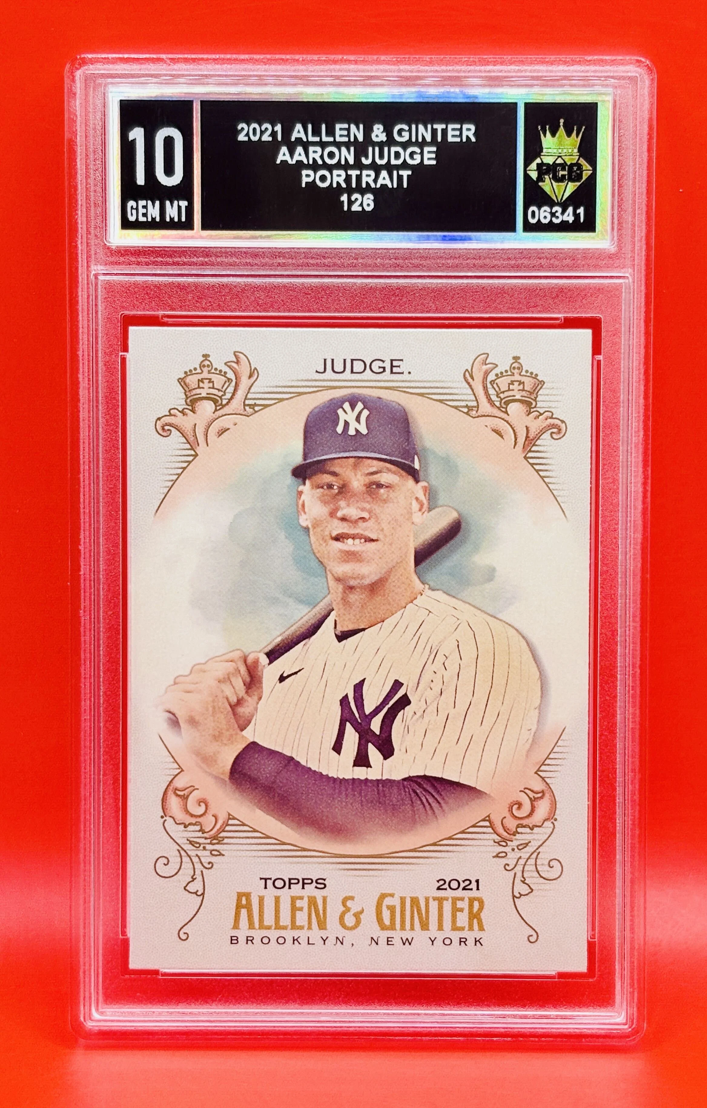 #06341 2021 AARON JUDGE 10 GEM MT