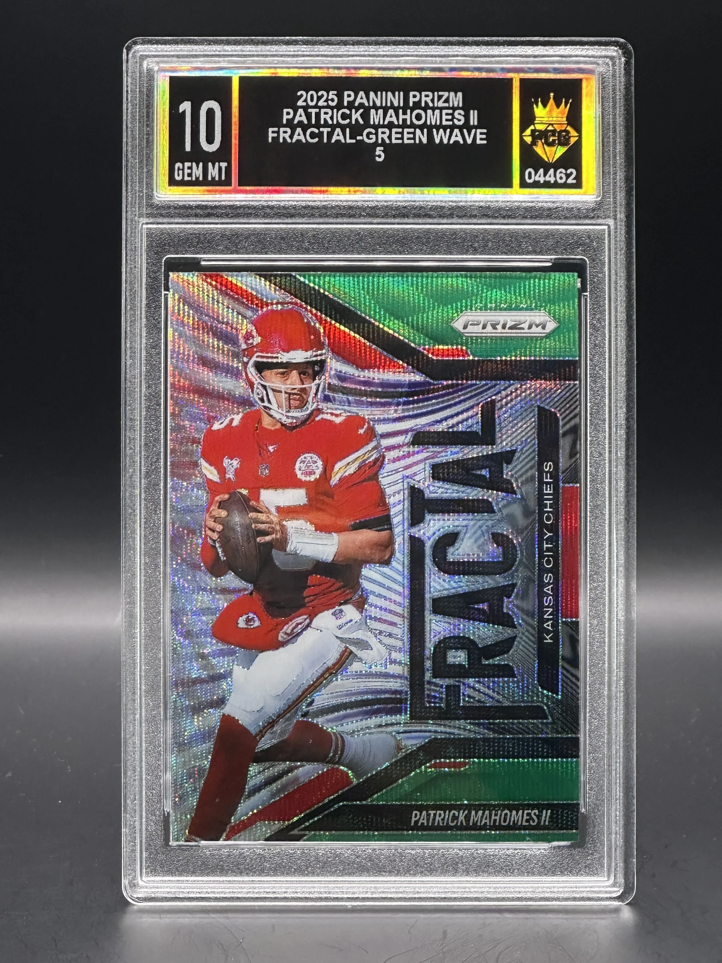 #04462 2025 PATRICK MAHOMES II 10 GEM MT