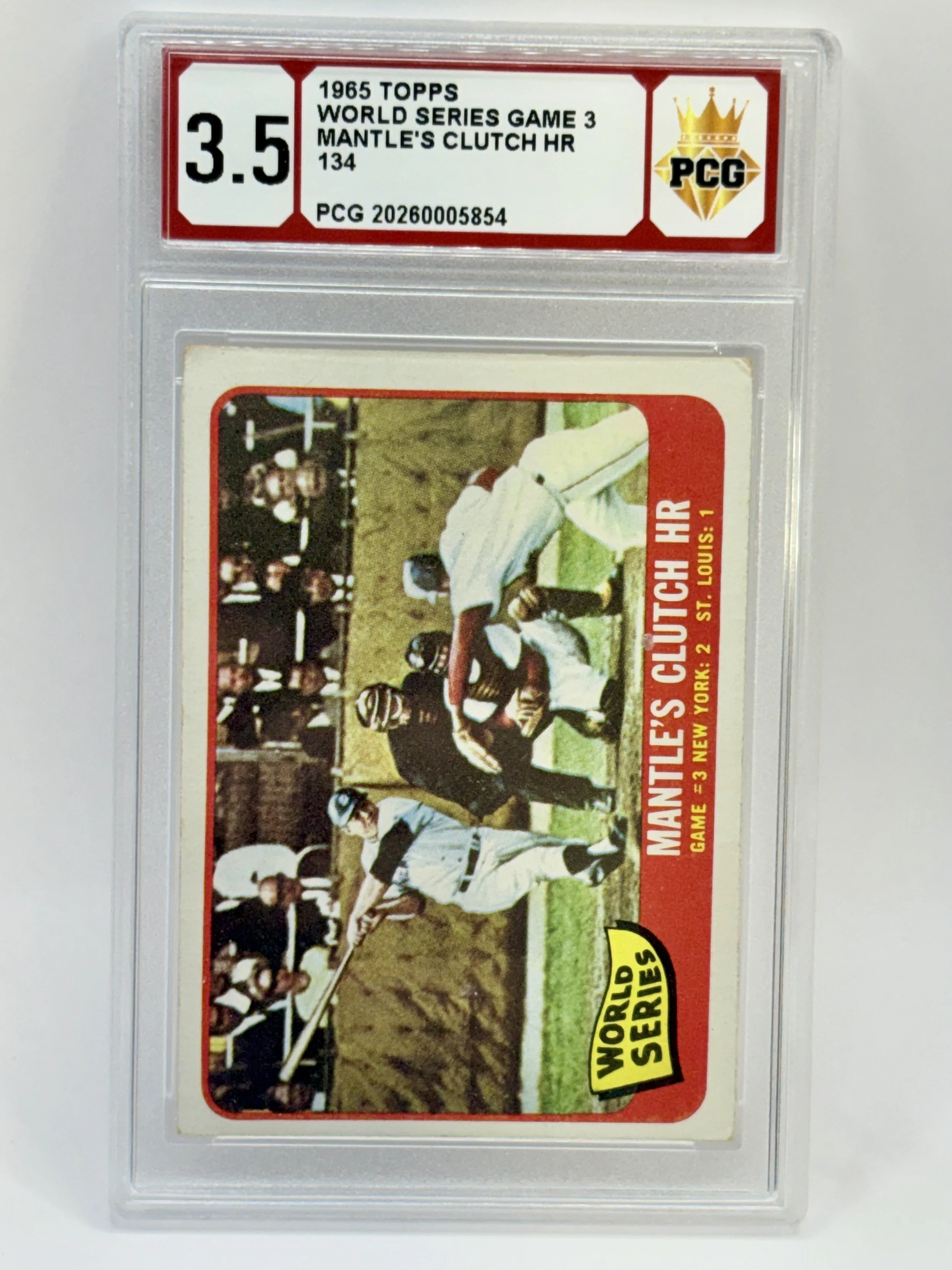 #20260005854 1965 MANTLE'S CLUTCH HR 3.5