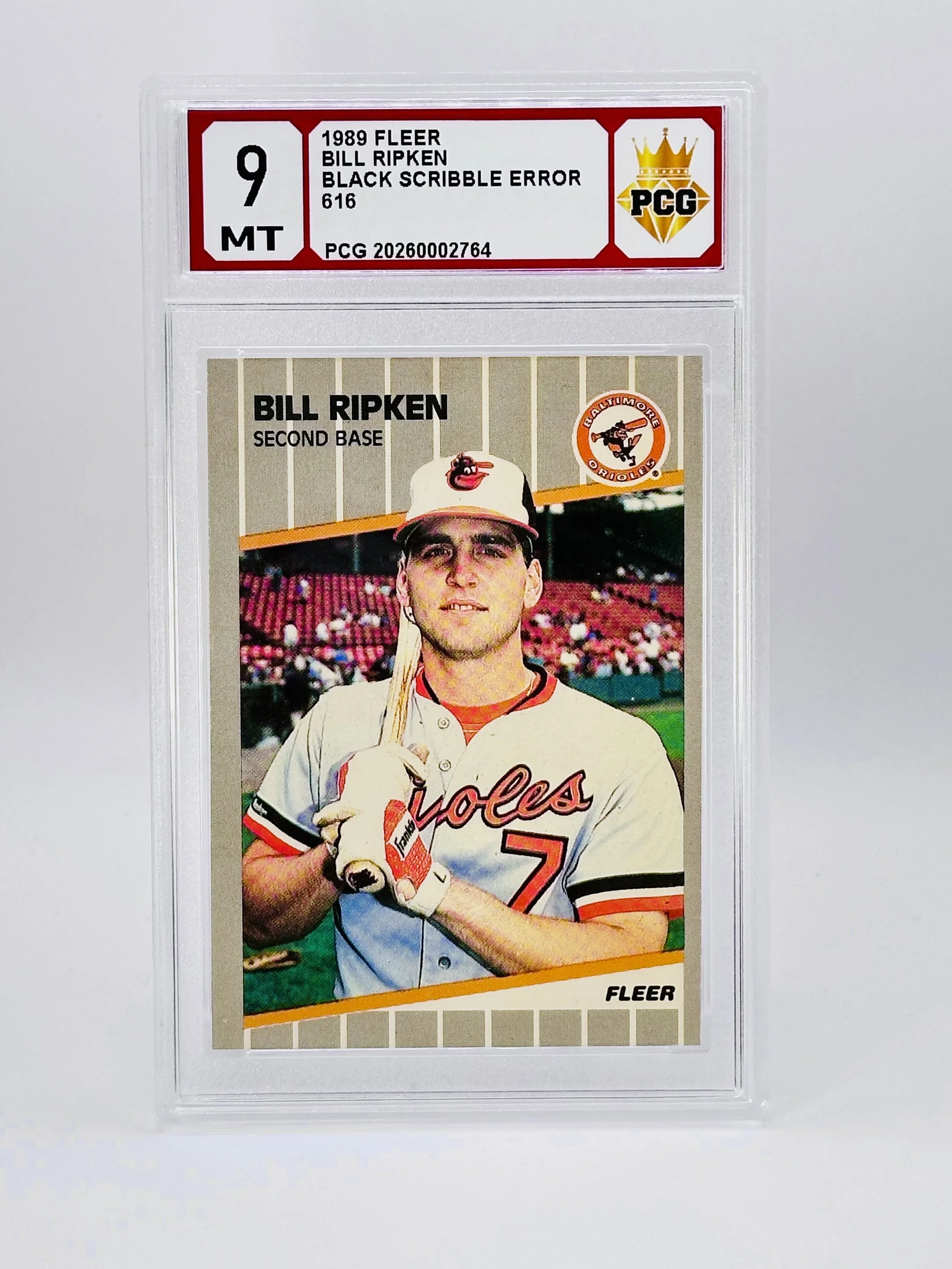 #20260002764 1989 BILL RIPKEN 9 MT