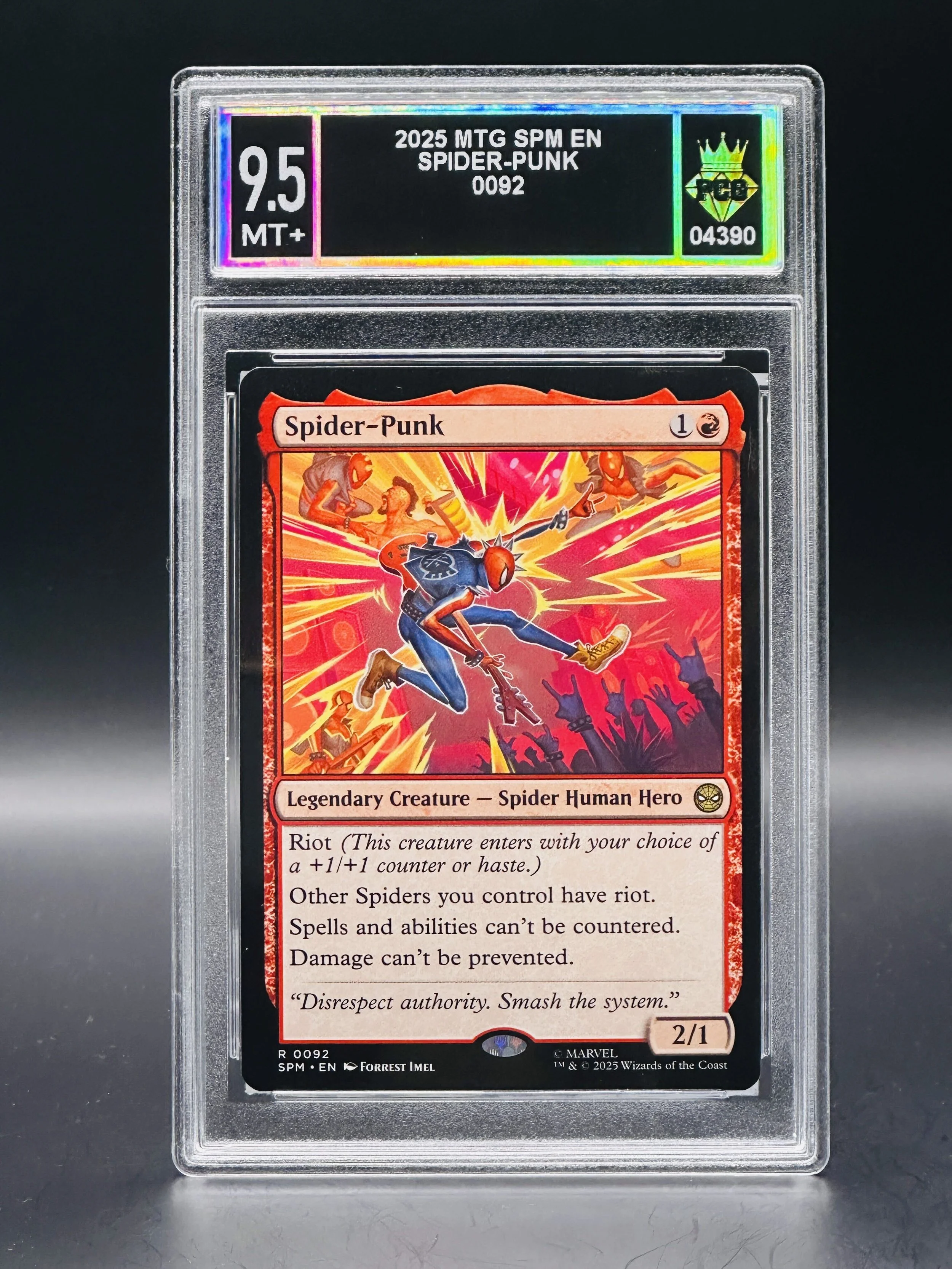 #04390 2025 SPIDER-PUNK 9.5 MT+