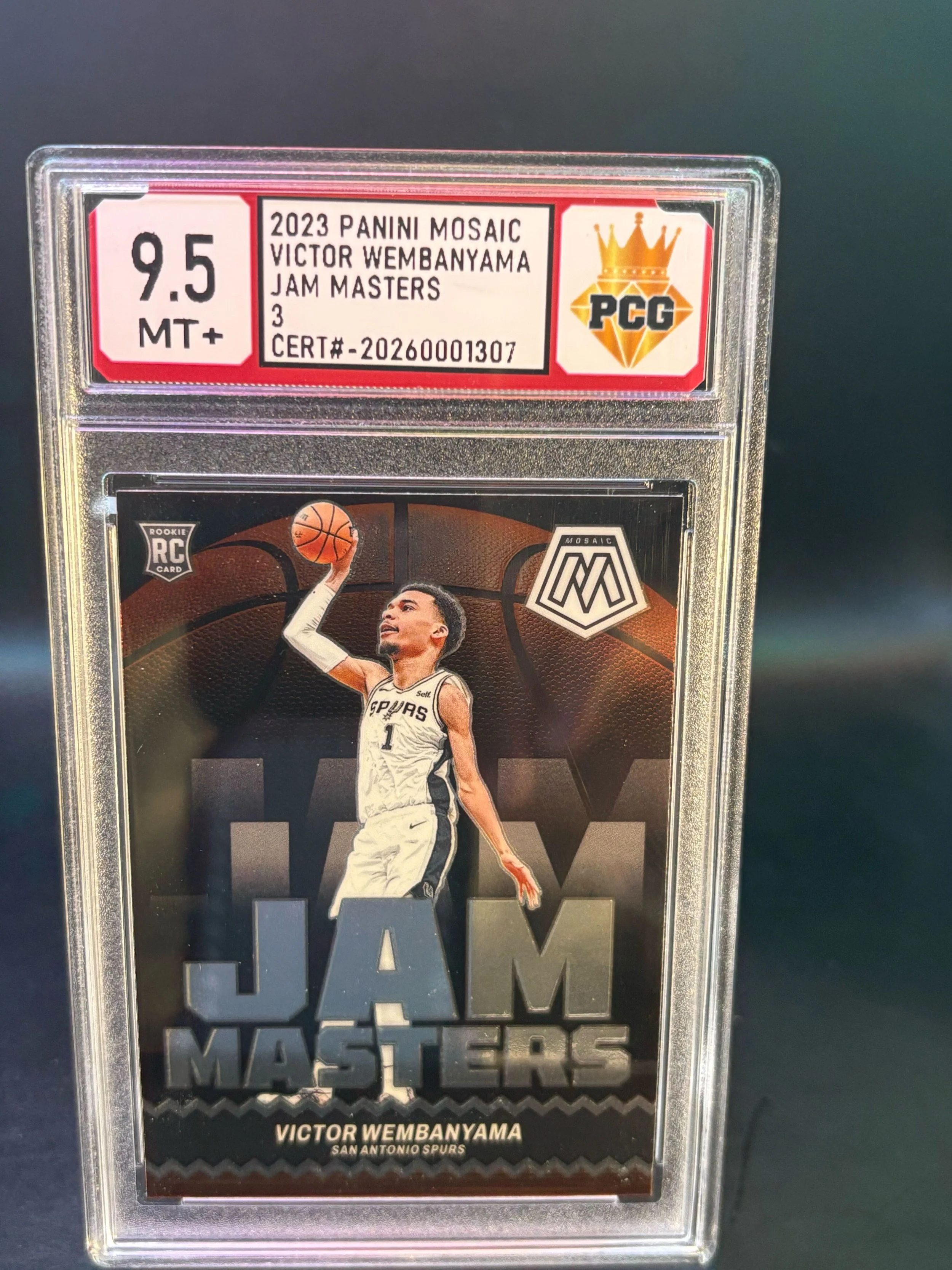 #20260001307 2023 VICTOR WEMBANYAMA 9.5 MT+