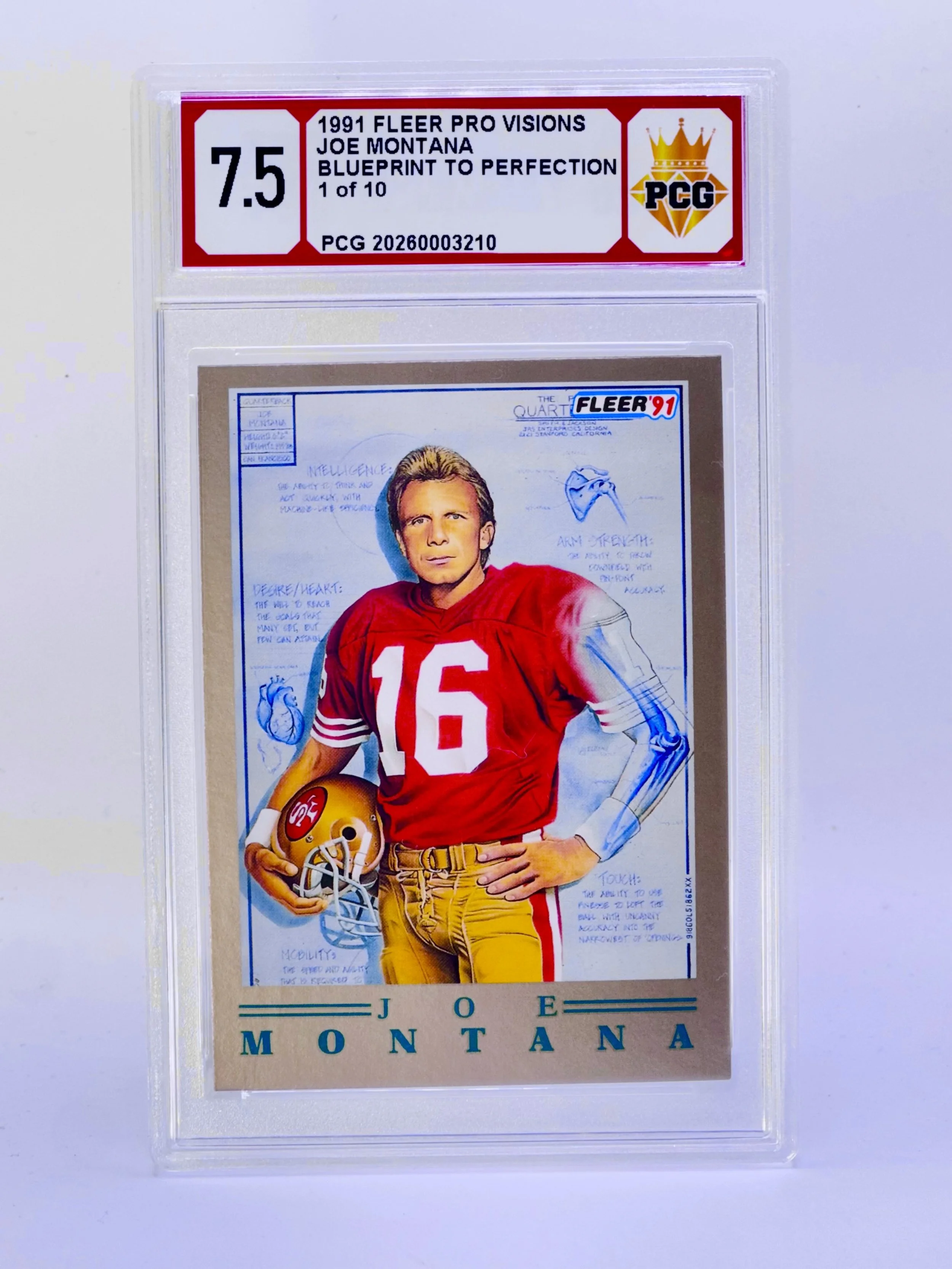 #20260003210 1991 JOE MONTANA 9.5 MT+
