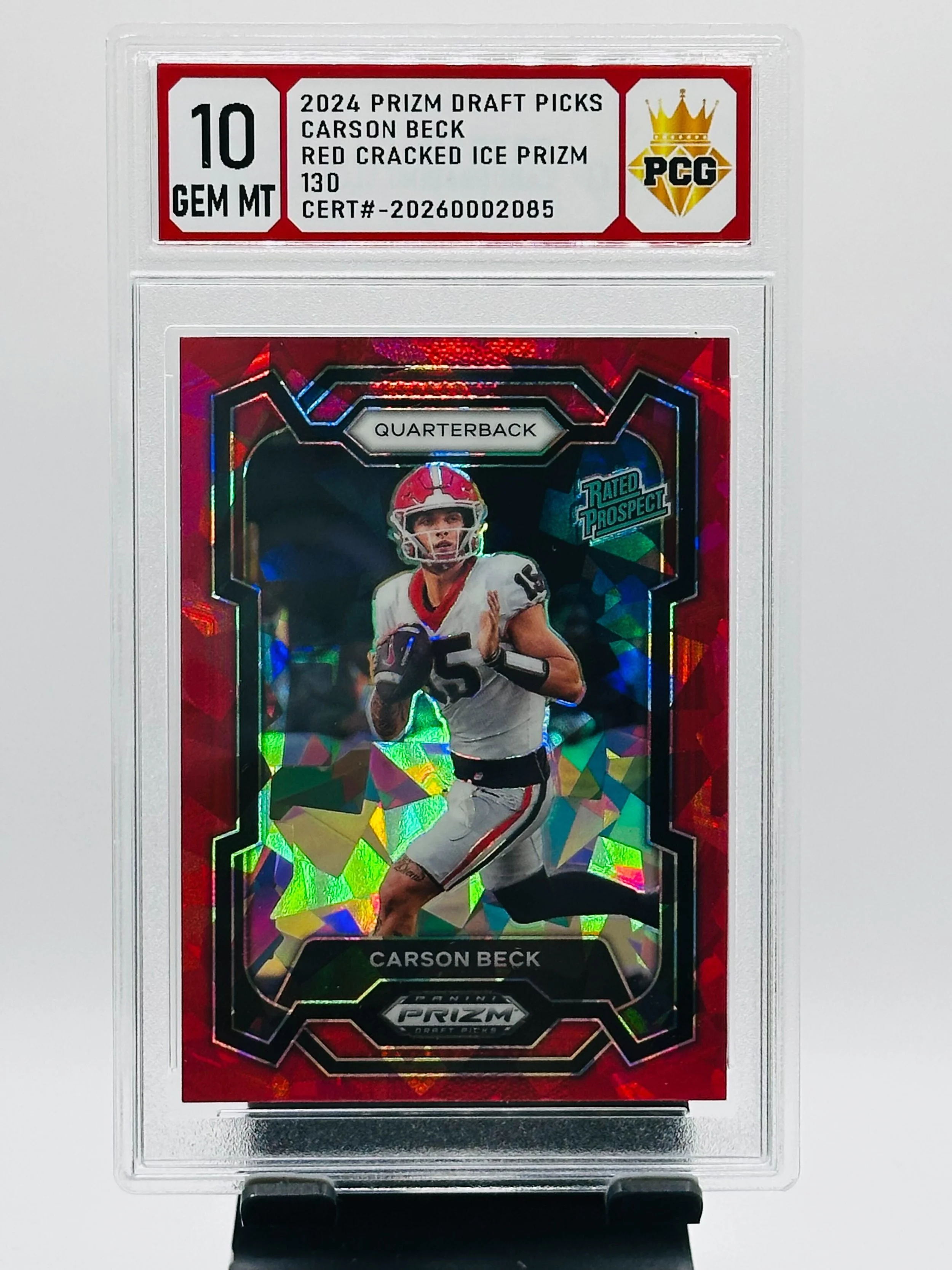 #20260002085 2024 CARSON BECK 10 GEM MT
