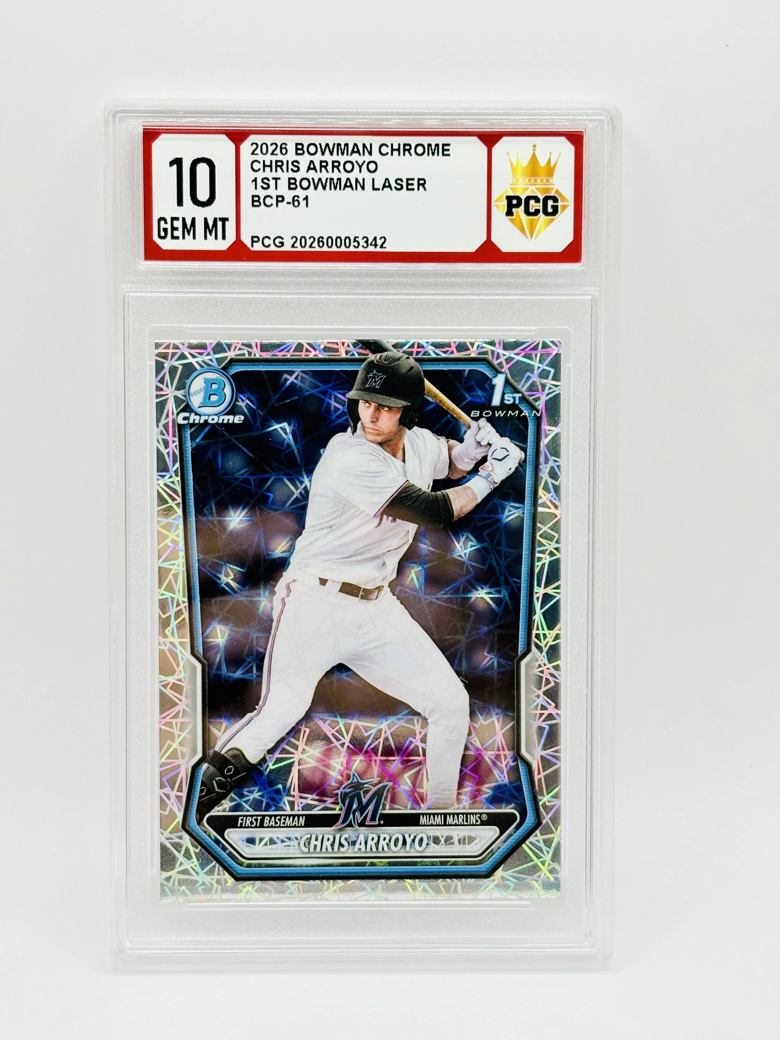 #20260005342 2026 CHRIS ARROYO 10 GEM MT