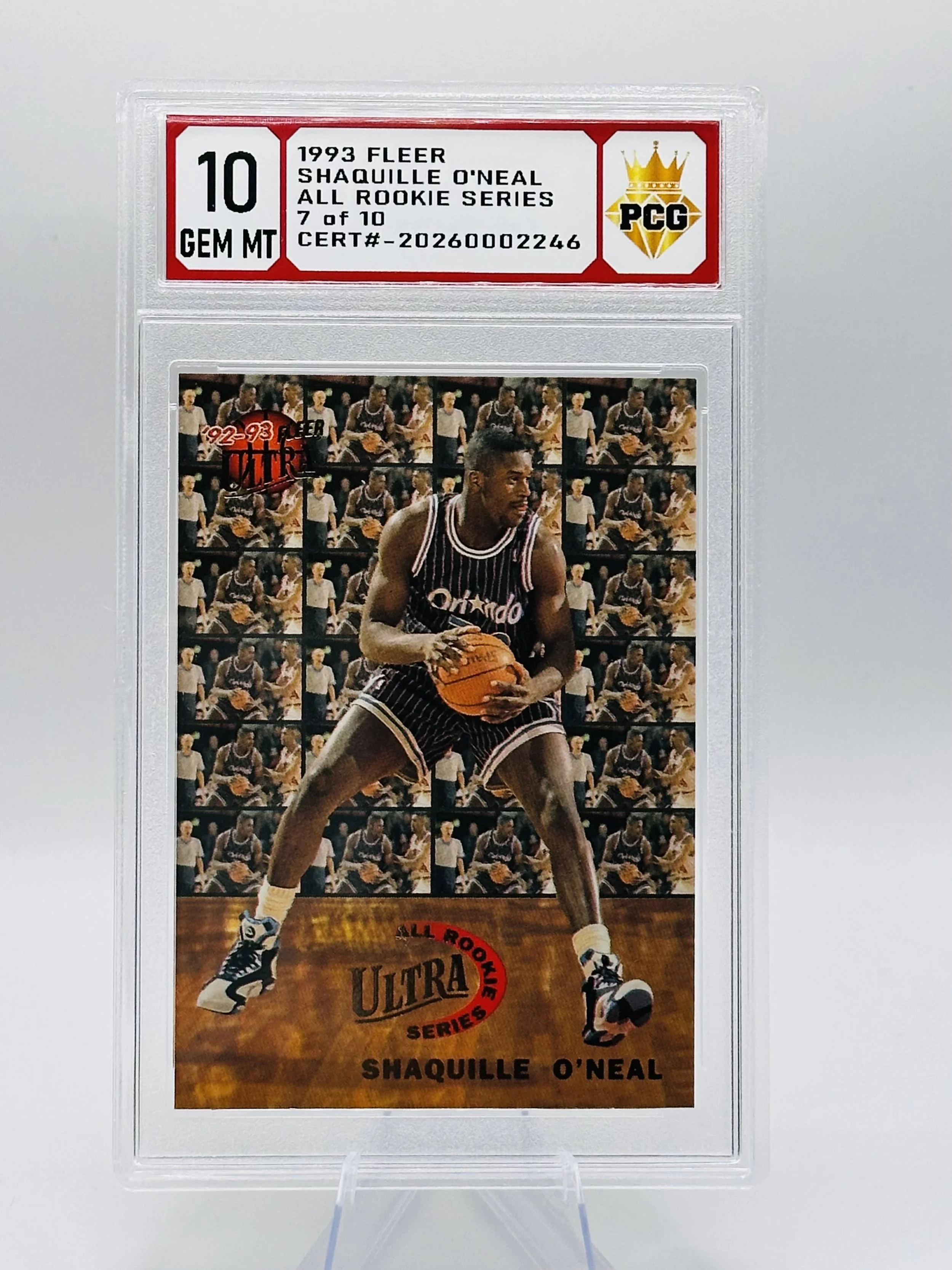#20260002246 1993 SHAQUILLE ONEAL 10 GEM MT