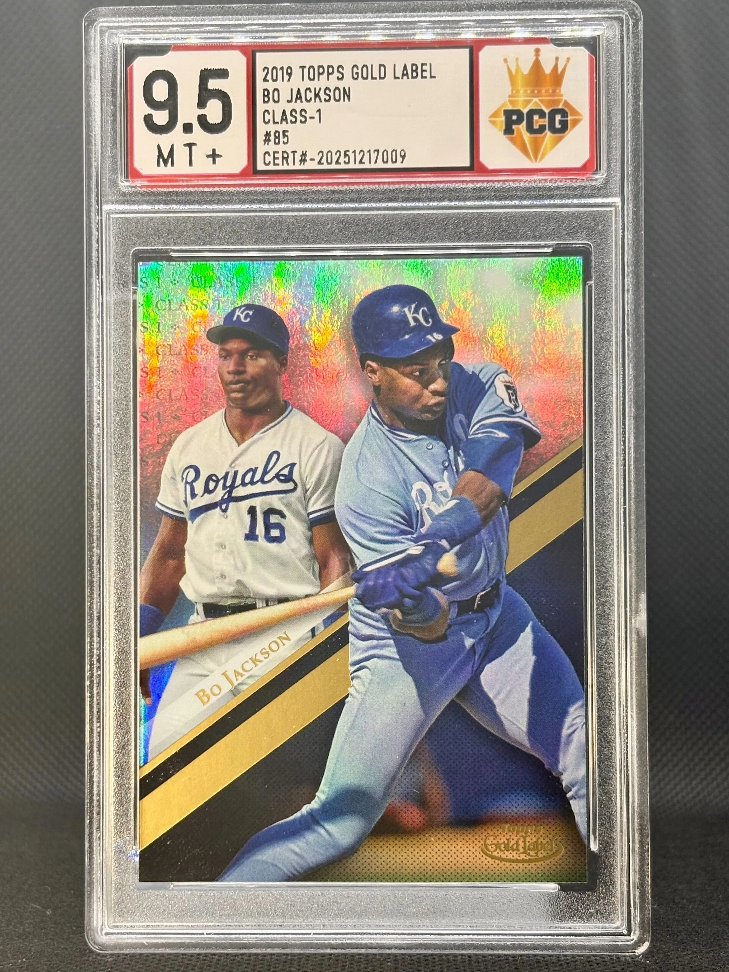 #20251217009 BO JACKSON 9.5 GEM MT+