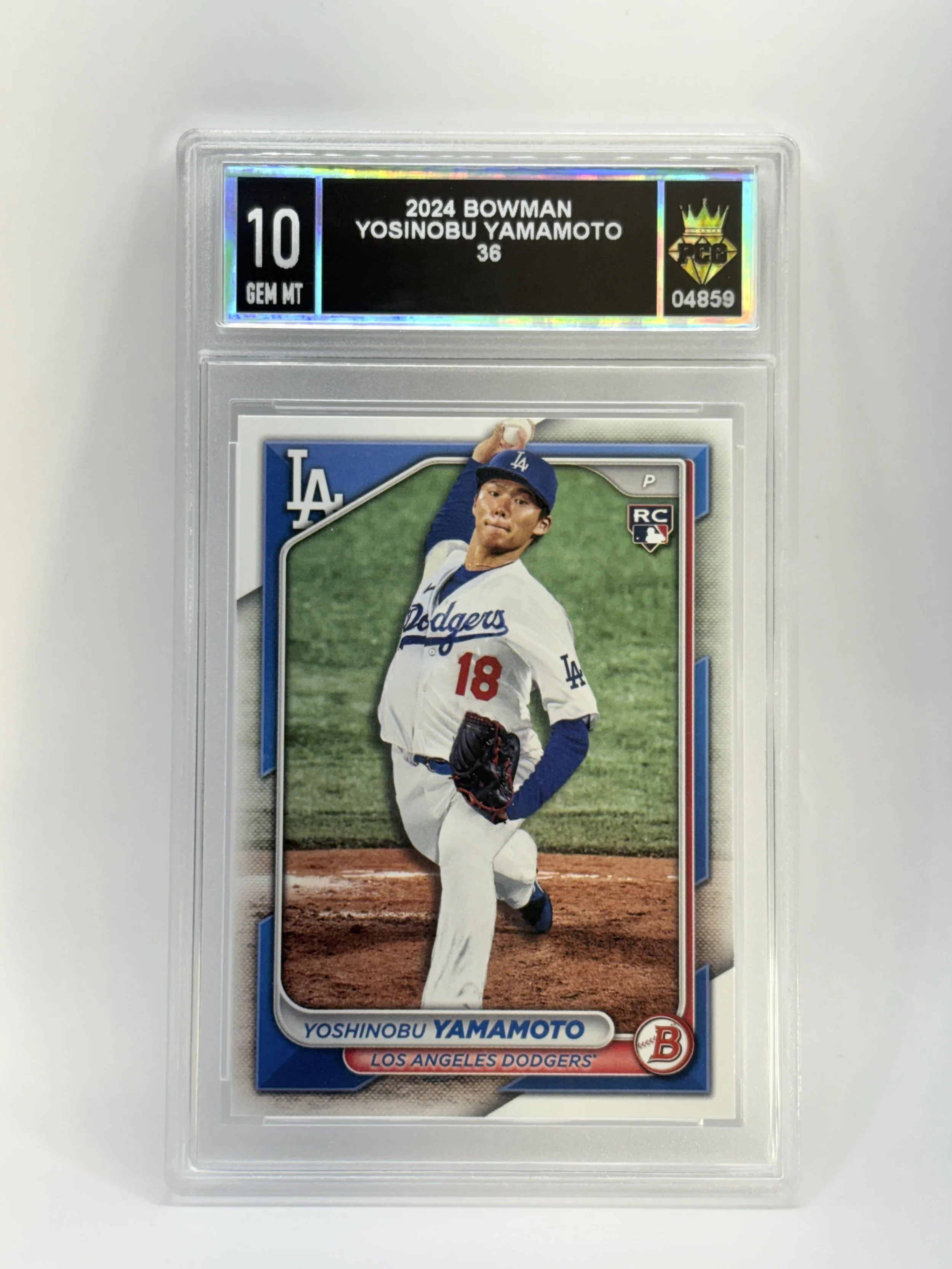 #20260004859 2024 YOSHINOBU YAMAMOTO 10 GEM MT