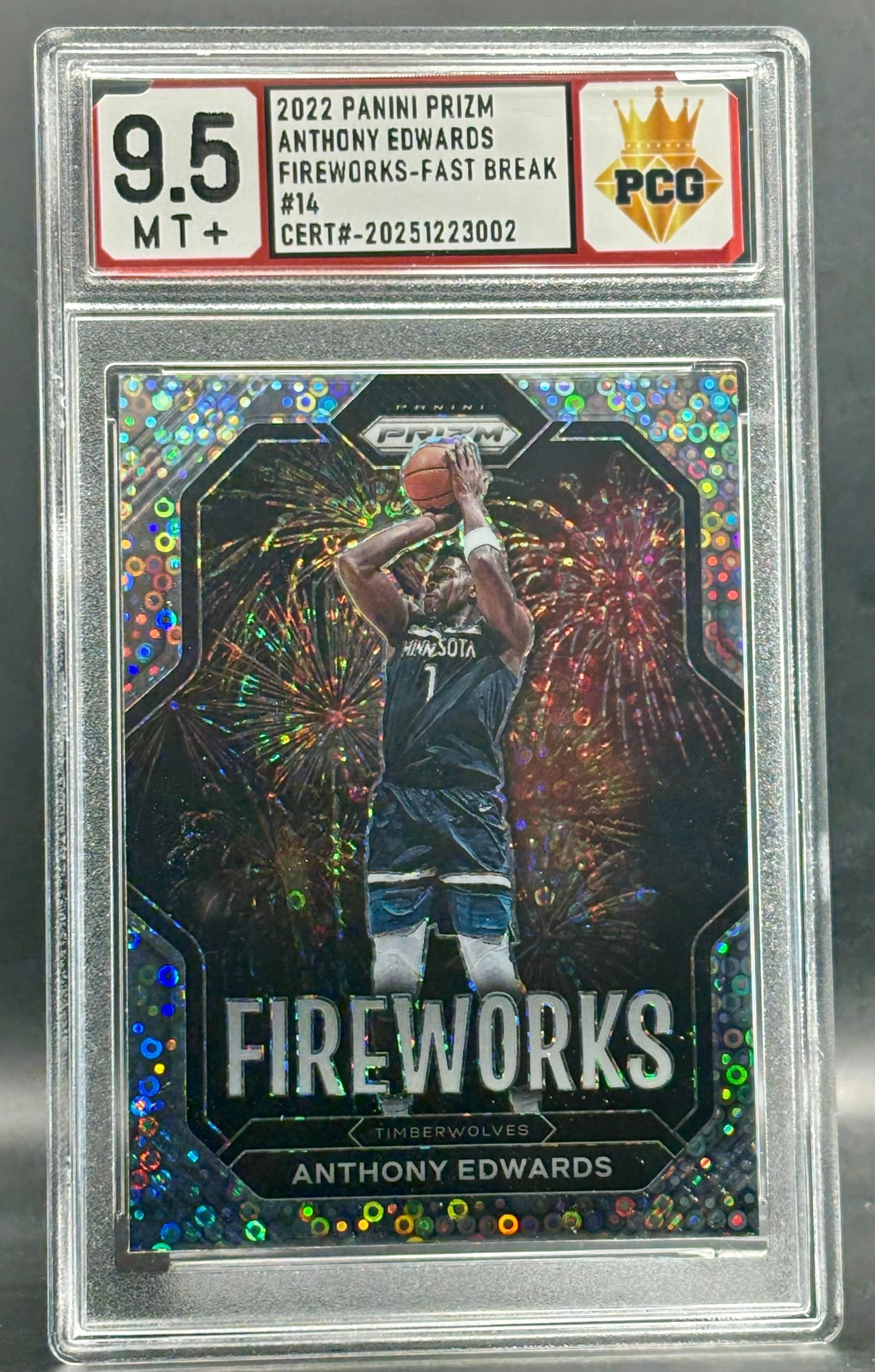 #20251223002 2022 ANTHONY EDWARDS 9.5 MT+