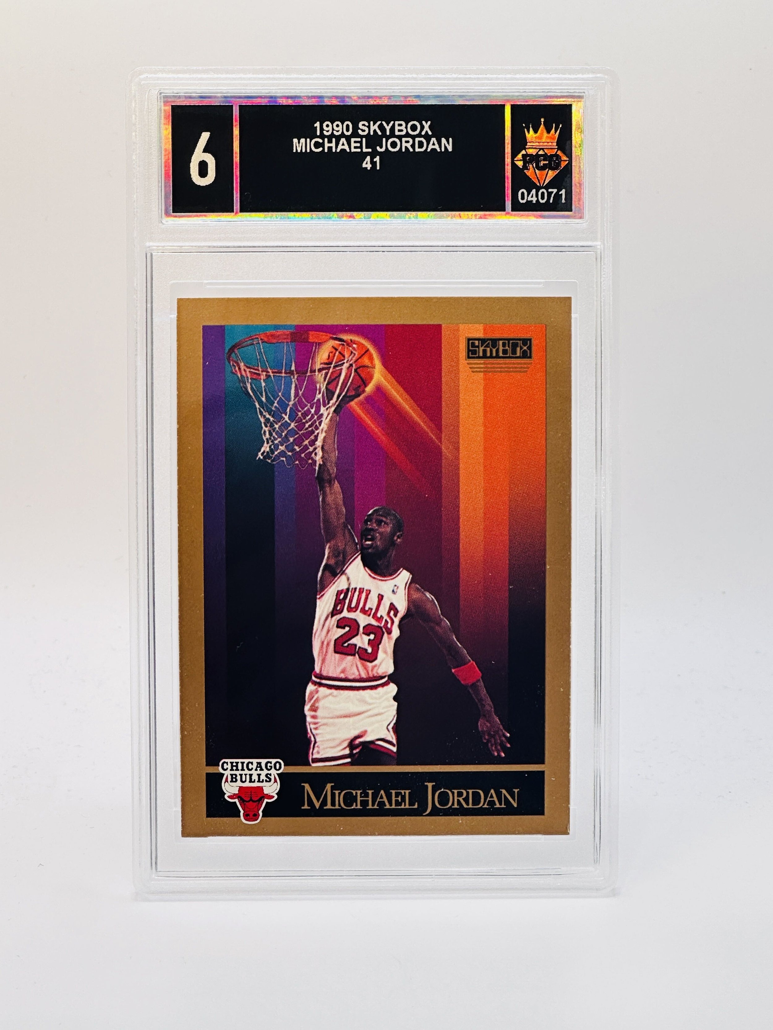 #20260004071 1990 SKYBOX MICHAEL JORDAN 6