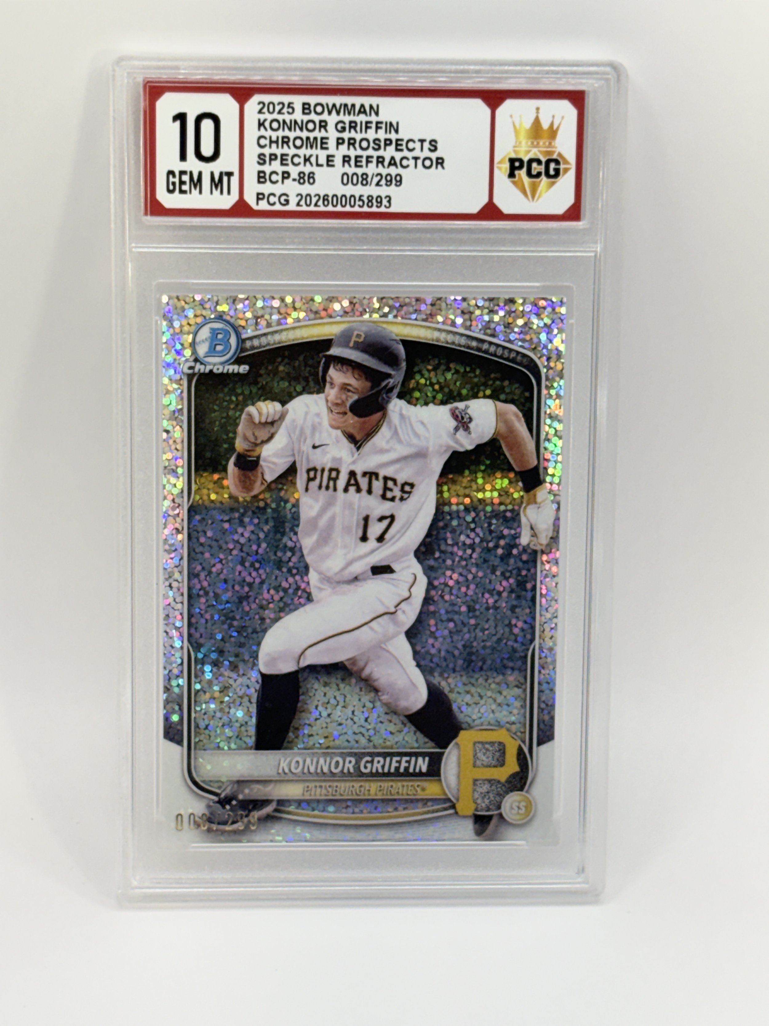 #20260005893 2025 KONNOR GRIFFIN 10 GEM MT